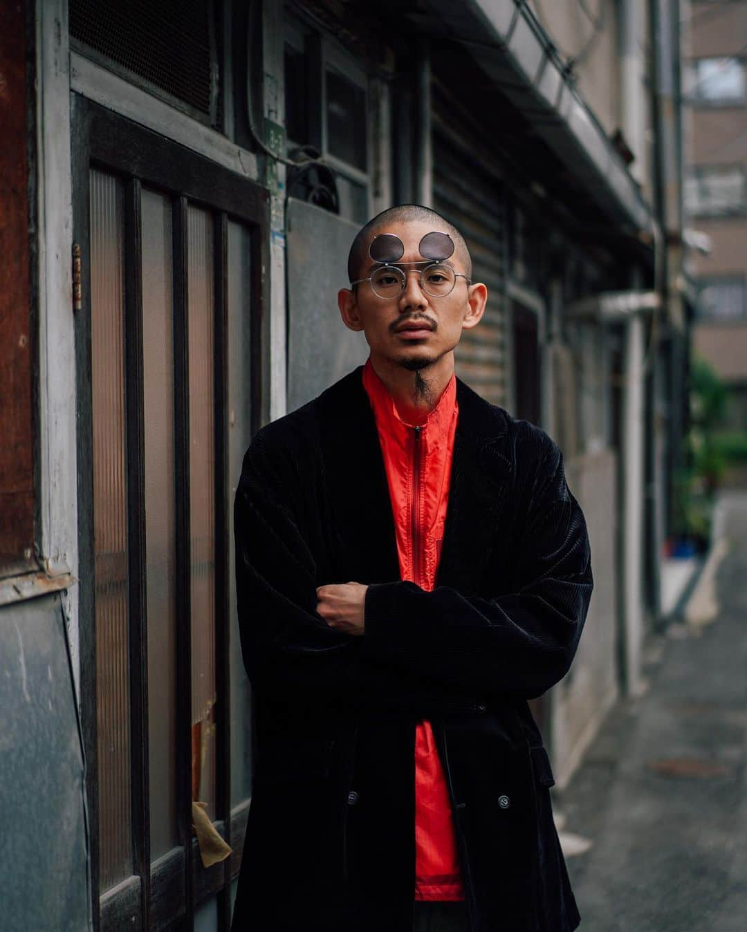 Fashionsnap.comさんのインスタグラム写真 - (Fashionsnap.comInstagram)「【スナップ】 Name 綾 享嘉 Jacket #Urig Nylon Shirt ##BattenSportswear Pants #RebuildbyNeedles Shoes #Trickers Eyewear #金子眼鏡  Photo by @_cconn」11月16日 11時34分 - fashionsnapcom