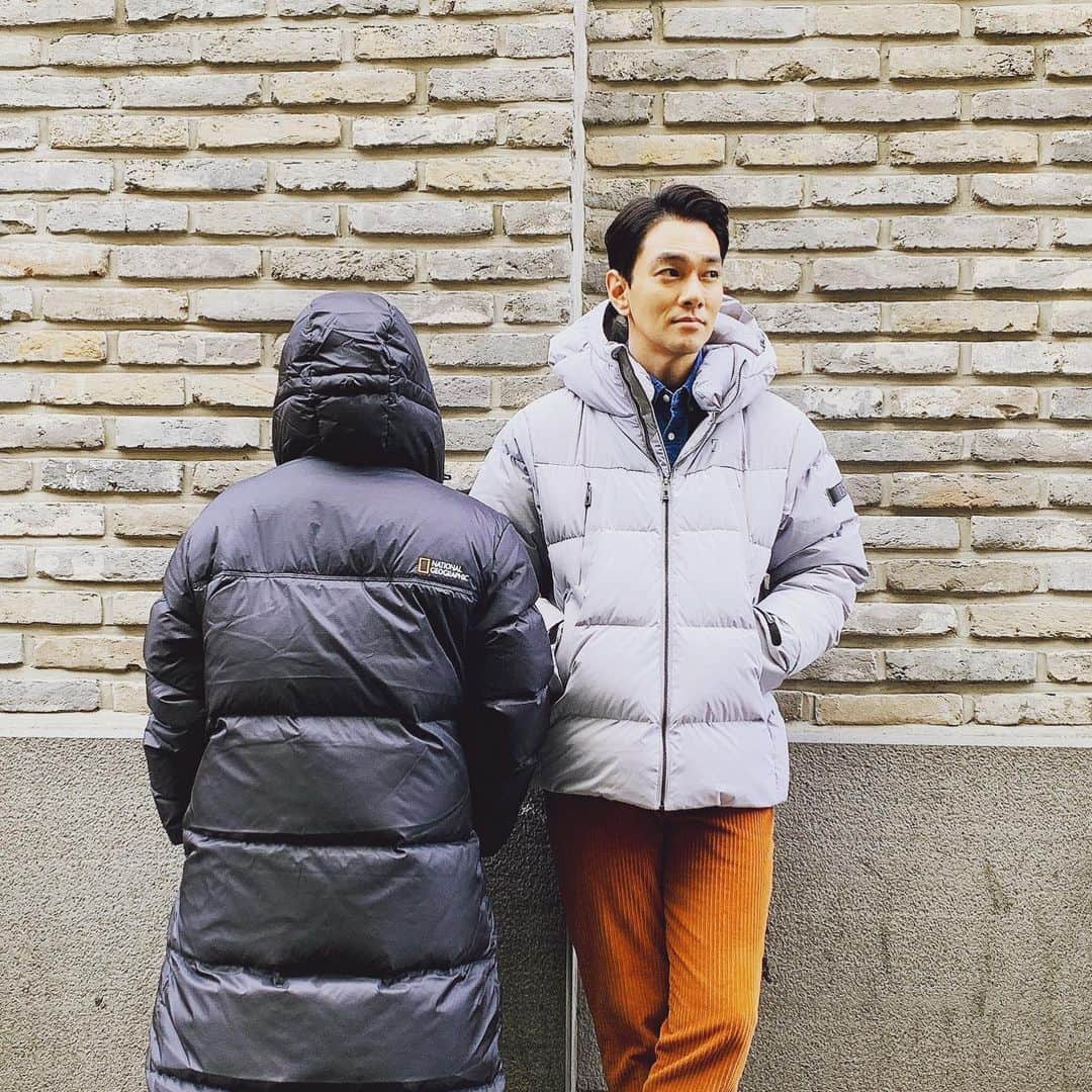 イ・ギュハンのインスタグラム：「올겨울 팀패딩 감사합니다!! #내셔널지오그래픽 #협찬」