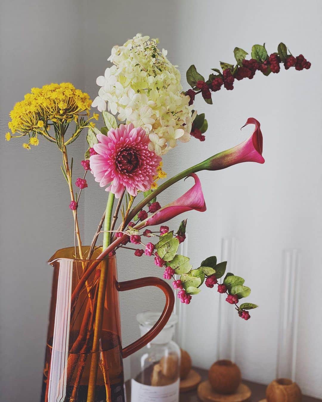 上原歩さんのインスタグラム写真 - (上原歩Instagram)「週のスタートも良い天気🌞  ___________________________  #love #life #flowers  #beautiful」11月16日 11時47分 - ayumiuehara