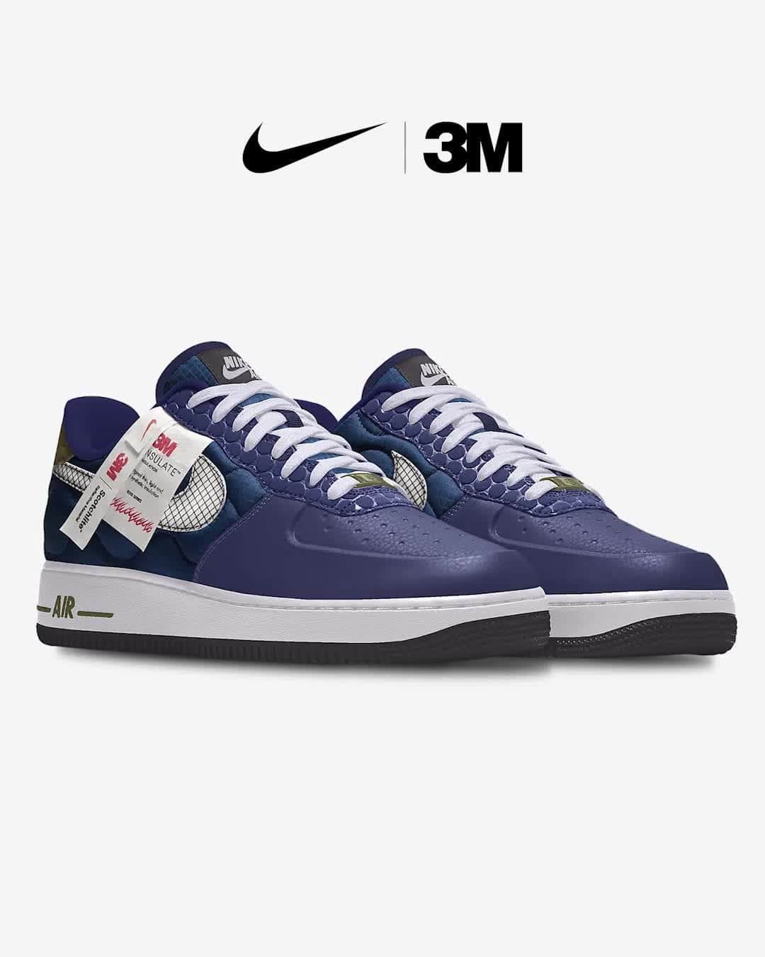 3M（スリーエム）のインスタグラム：「A new duo: @nike x 3M. Explore the science behind the sneakers, featuring @3MScotchlite & 3M™ Thinsulate™. Head to our Story to see more!」