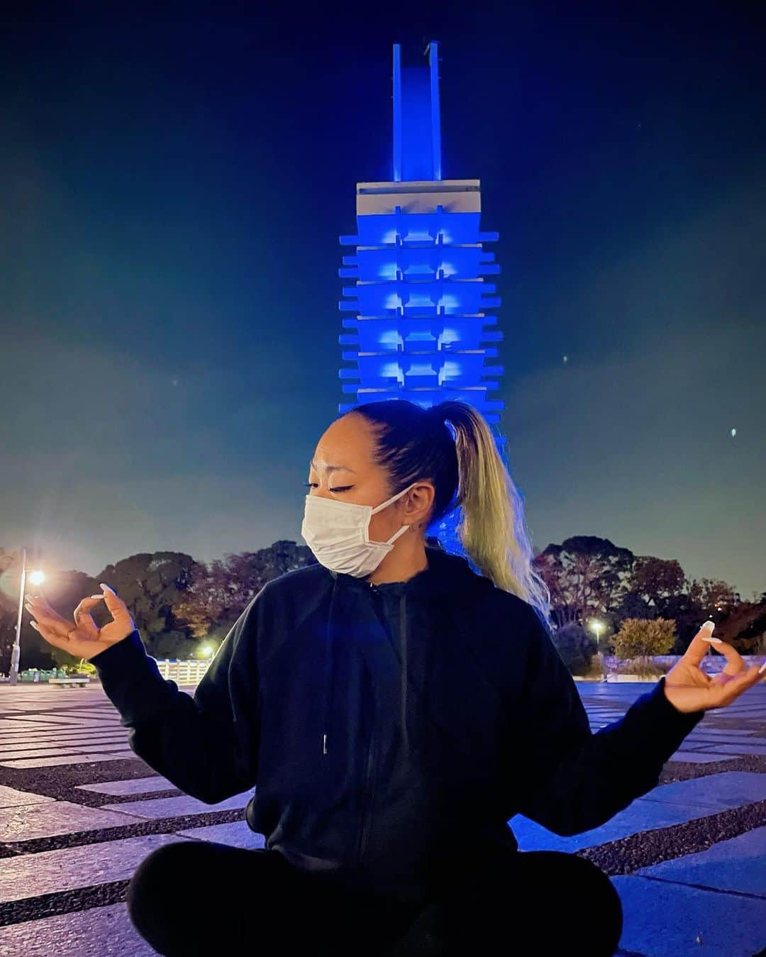 のインスタグラム：「久しぶりの駒沢公園で気分もスッキリ💎. iPhone12フラッシュ無し📸. #iphone12」