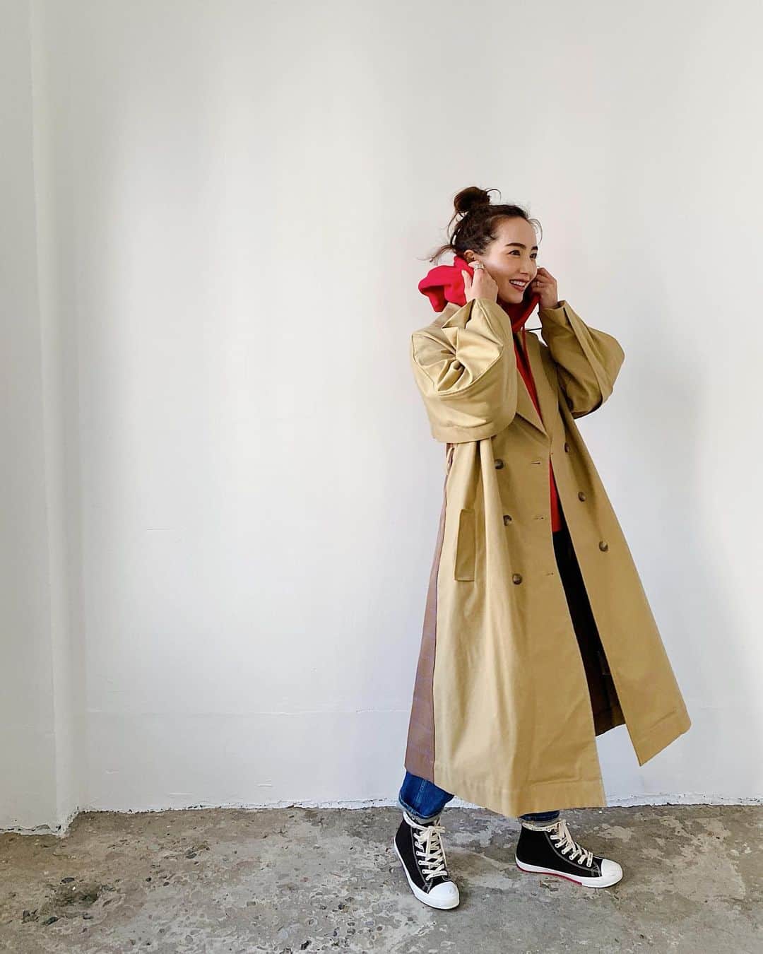 Sea New York トレンチロングコート Sea New York トレンチロングコート 辻元舞さんも愛用