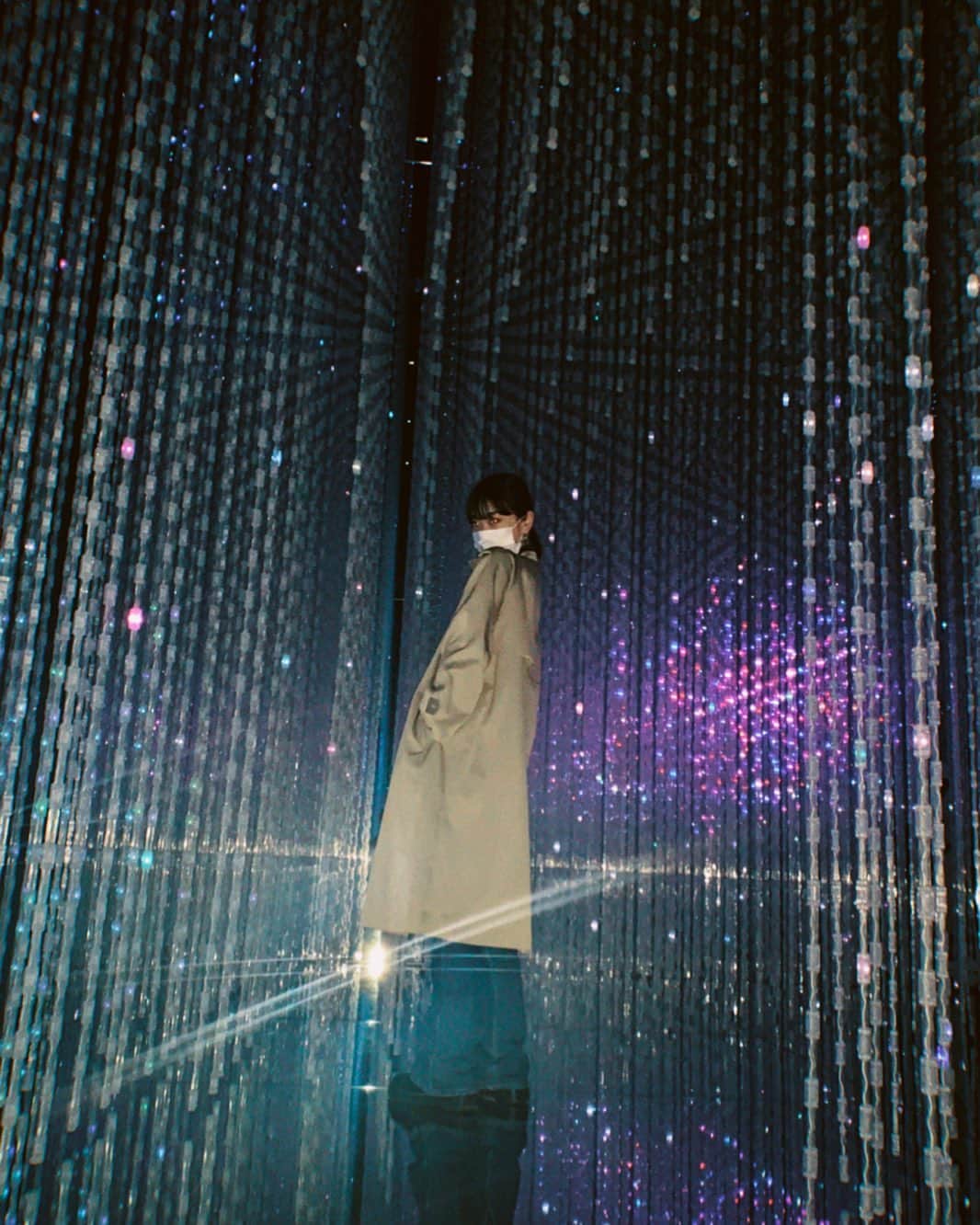 Asuka Fujimoriのインスタグラム：「☆*:.｡.@teamlab.｡.:*☆」