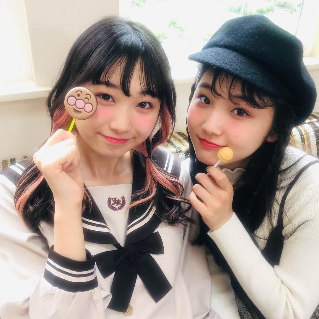ニコ☆プチのインスタグラム：「🤎 ちょことあめ🥰 . . . #井口虹姫  #川合菖蒲」