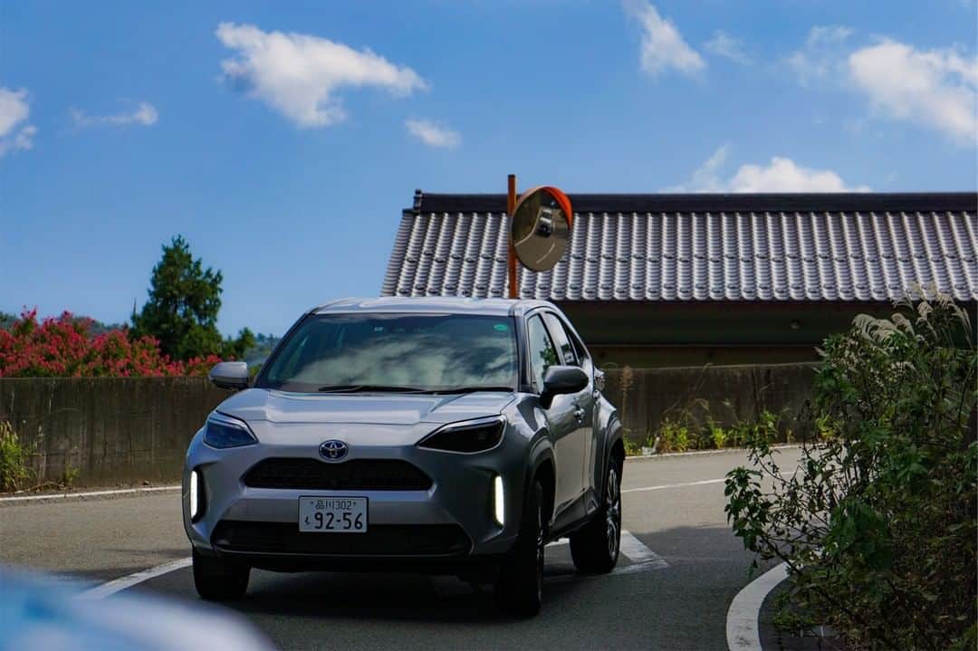 のインスタグラム：「#トヨタモビリティ東京 #トヨタ #トヨタグラム #toyota #suv #ヤリスクロス #yariscross #東京 #ドライブ #車好き #ヤリス #yaris #raize #ライズ  #青空」