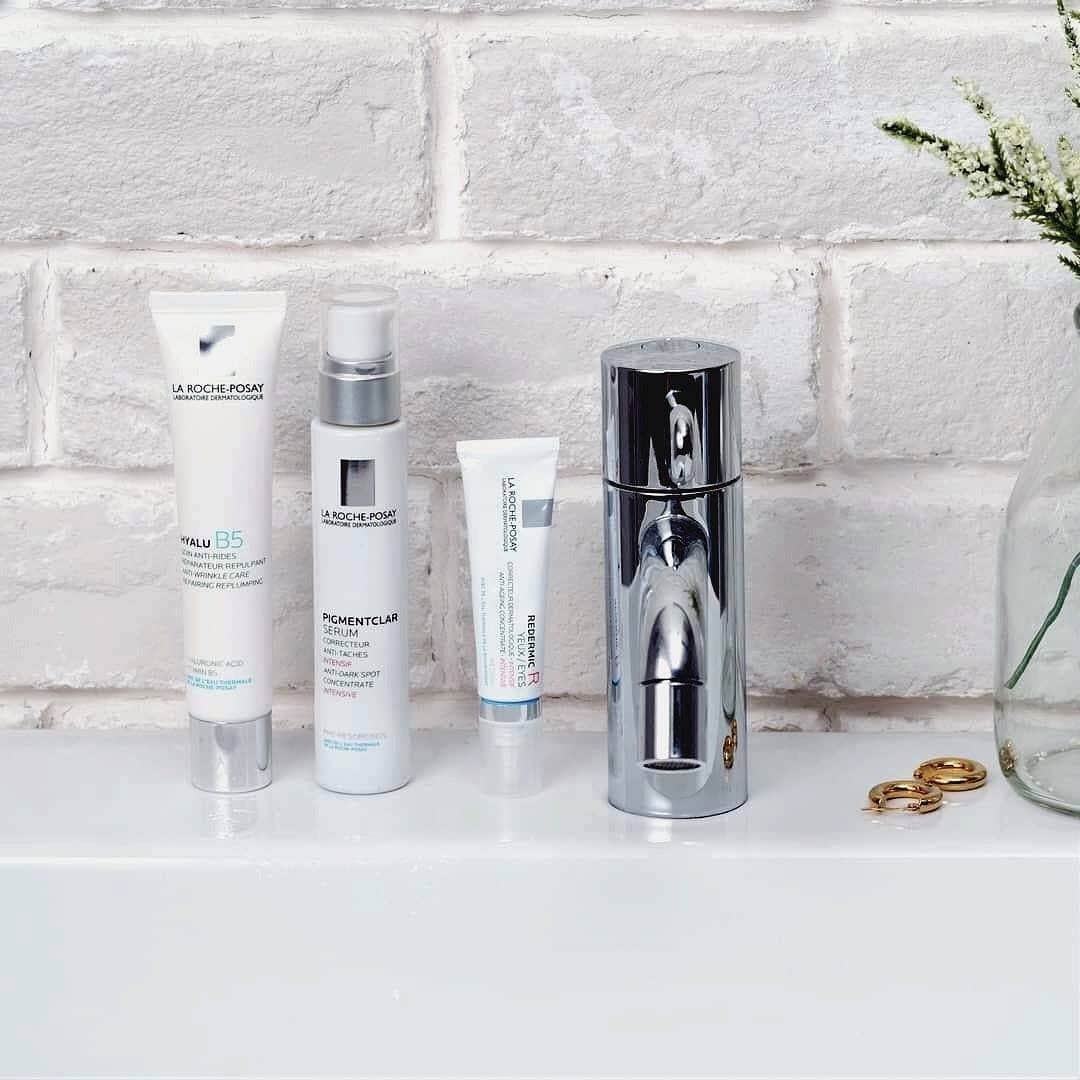LA ROCHE-POSAY JAPAN ラロッシュポゼのインスタグラム：「＼ オススメの美容液３選 ／ . なりたい肌に合わせて、美容液を選びましょう！ うるおって透明感のある肌には #ピグメンクラーセラム 。アジア人の敏感肌を考えて開発されており、べたつかずに肌にすっと馴染み、なめらかな心地よい肌に整えます。 . 若々しい印象の、なめらかなハリのある肌には、#レダミックRアイクリーム 。ジェルタイプで、目元にハリをあたえます。 . うるおってハリのある肌には、#ヒアルB5クリーミーエッセンス 。最近、肌のハリや弾力感の低下が気になる方にもオススメです！アクアフローラルの香りで、肌密度の高い肌へと導きます✨ . 気になる方は、プロフィールのURLより公式サイトで詳細をチェックしてくださいね！ . ピグメンクラー セラム 30mL 5,500円（税込） レダミック R アイクリーム　30mL 3,740円（税込） ヒアル B5 クリーミーエッセンス 40mL 4,730円（税込） . #ラロッシュポゼ #larocheposay #乾燥肌 #敏感肌 #ツヤ肌 #潤い肌 #敏感肌対策 #スキンケア #低刺激 #低刺激設計 #敏感肌コスメ #ドクターズコスメ #美肌ケア #保湿ケア #美容好きさんと繋がりたい #おすすめコスメ #スキンケア購入品 #スキンケア好きさんと繋がりたい #肌活 #肌ケア #肌荒れ対策 #美肌づくり #キレイになりたい #化粧水ミスト #コスメマニア #美容液 #保湿ケア」