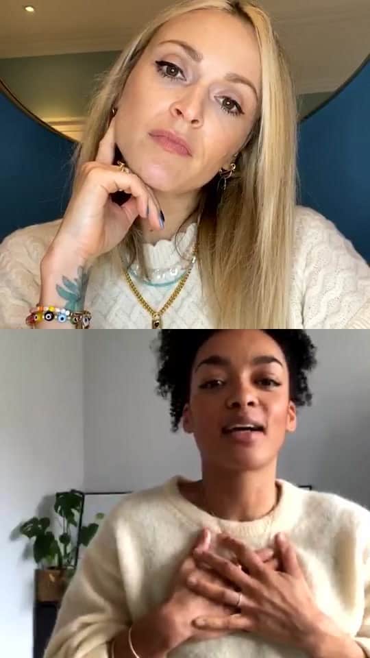 ファーン・コットンのインスタグラム：「What a way to start a week. Proper motivation for a Monday paired with common sense, grounded advice and love from Adrienne Herbert!  We talked about focus, knowing when to quit and the power hour. Hope you enjoyed! ✨」