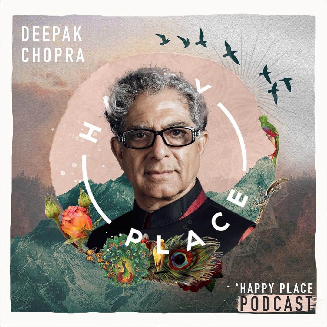 ファーン・コットンのインスタグラム：「I’m still in shock that this actually happened. The remarkable, wise WISE, expansive mind of @deepakchopra on this weeks @happyplaceofficial podcast. I was kept on my toes throughout as his answers were often concise yet utterly profound. He has all the answers and offers them up in the calmest, most beautiful way. I really hope you enjoy this episode and would love to know if it helps you in any way. Thank you from the bottom of my heart Deepak! A life goal ticked!」
