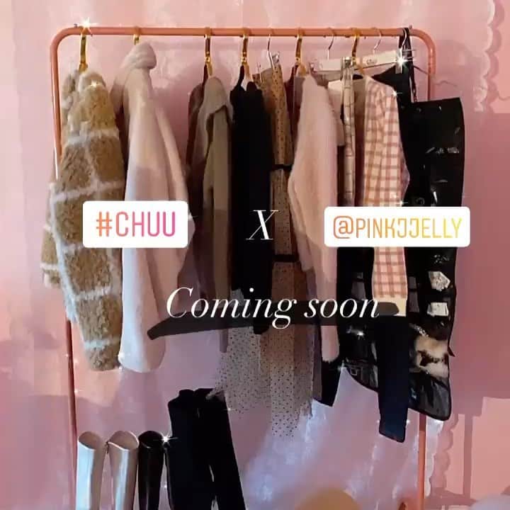 Chuuのインスタグラム：「🎀츄 X 셀럽쇼퍼 🎀  coming soon......!💕 기대 많이 해주세요!」