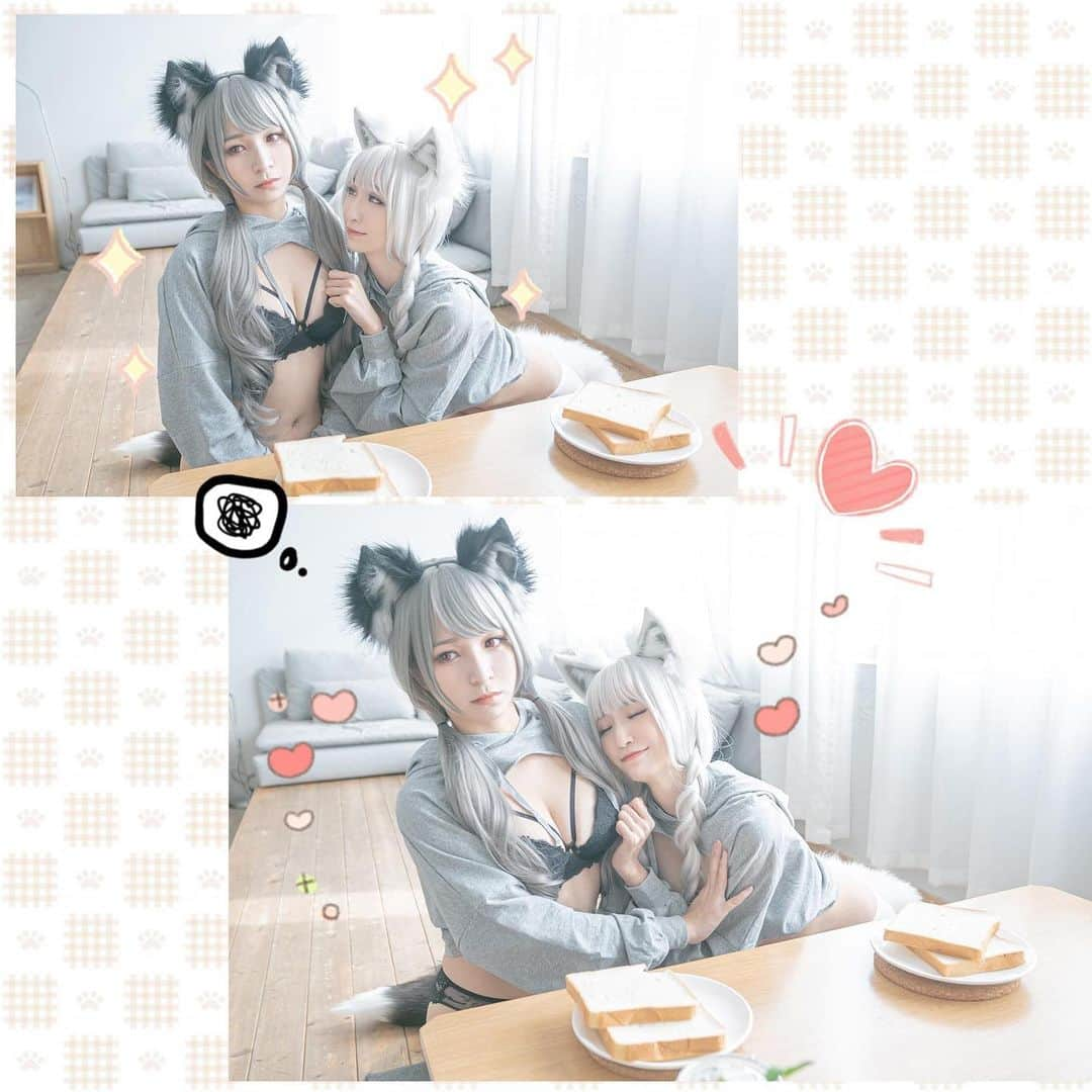 Sherryさんのインスタグラム写真 - (SherryInstagram)「- Love this😍❤️  More photo >> 🌄http://www.facebook.com/silverxhere #cosplay #original #wolf #halloween #silverxherecosplay」11月16日 20時27分 - silverxhere