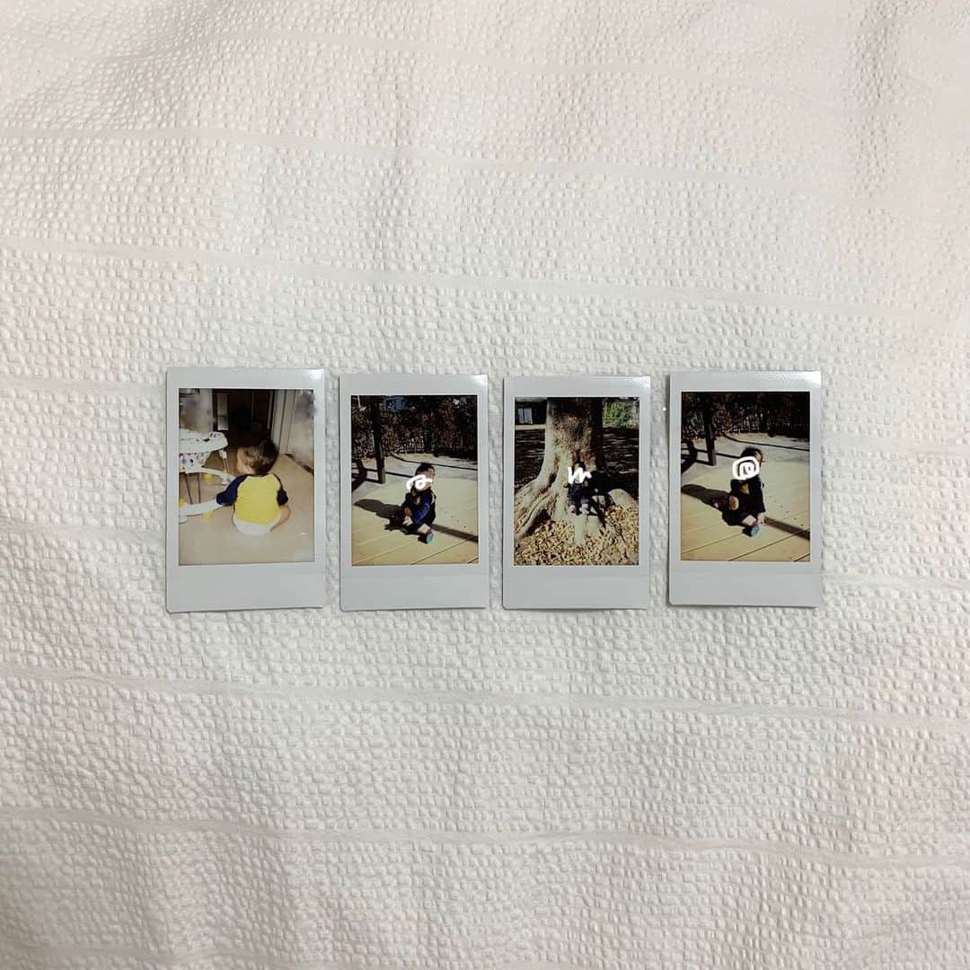 志田彩良のインスタグラム：「・ 9ヶ月になったばかりの従甥。 休日はほぼ一緒に過ごしているくらい溺愛中です🤤」