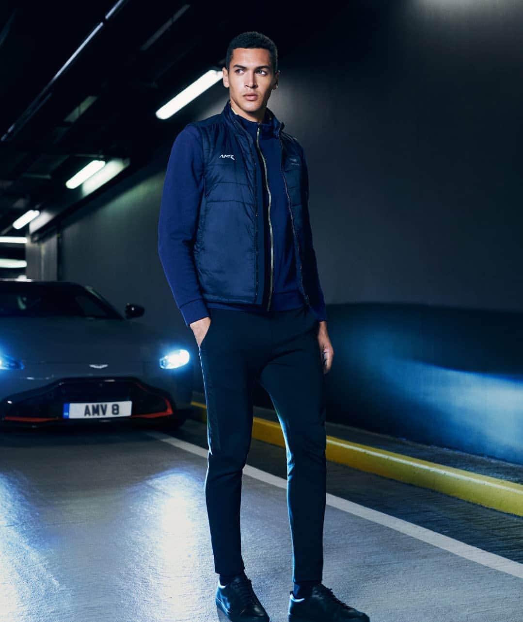 ハケットのインスタグラム：「Our latest Aston Martin Collection is a casual blend of luxury and style. A look for men who are a step ahead of the game. #STAYHackett」
