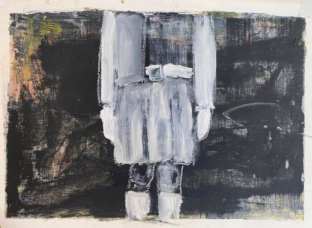 のインスタグラム：「Some works on paper, 2020  The studies」