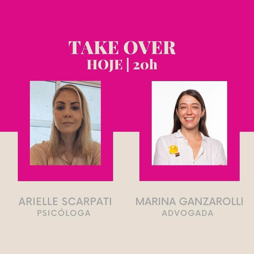 Giovanna Antonelliのインスタグラム：「Oiiiiiii! Mais uma segundona com um super tema pra nós! Hoje duas mulheres queridas vão assumir o meu Instagram. A Arielle Sagrillo Scarpati- @pesquisapsi_ que é formada em Psicologia e trabalha com pesquisa, consultoria e intervenções clínicas com ênfase em saúde mental, masculinidade e diferentes formas de violência cometidas contra mulheres e meninas. E Marina Ganzarolli- @mariganzarolli que é advogada especialista em Compliance Cultural, Direito da Mulher e da Diversidade, atua com mulheres e LGBTs vítimas de violência há 13 anos, é Idealizadora do Me Too Brasil. Na live de hoje, elas vão falar sobre assédio. Recebam as duas com muito carinho!! 💚」