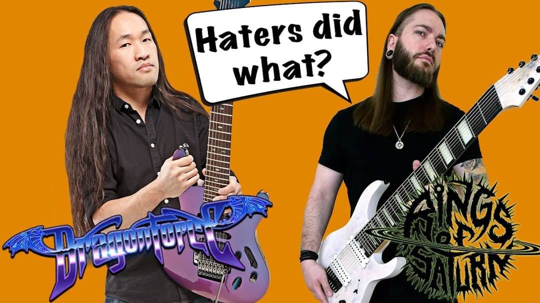DragonForceさんのインスタグラム写真 - (DragonForceInstagram)「#ShredTalk! @hermanli jammed and discussed with #LucasMann, shred guitarist of @ringsofsaturnbandofficial about guitars, metal and dealing with the negativity of the guitar community! Have you experienced something similar? Link on bio/stories/ + youtube.com/dragonforce https://youtu.be/n03xrGNHHi4  #dragonforce #hermanli #ringsofsaturn #guitar #guitarsolo #deathcore #metalcore #mathscore #deathmetal #technicaldeathmetal #mentalheathawareness」11月17日 2時00分 - dragonforcehq