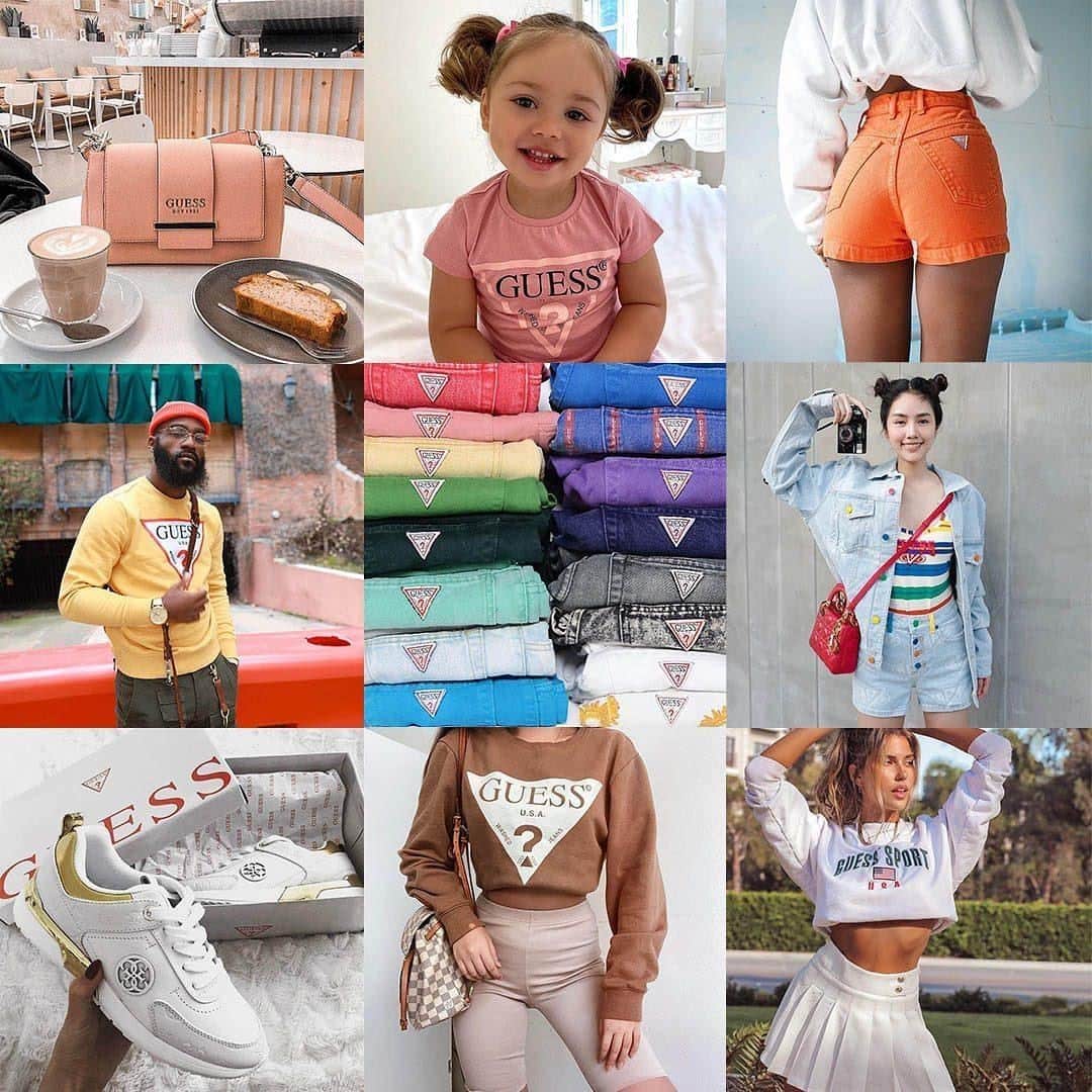 ゲスのインスタグラム：「💝 GIVEAWAY 💝 We’re grateful for our #GUESSFamily & to show our love, we’re giving away $500 to 10 lucky people - 5 GUESS Customers and 5 GUESS Associates.⁣ TO ENTER: ⁣⁣ 1. Post to Instagram showing off your fav GUESS pieces⁣⁣ 2. Tag us @guess + #LoveGUESS in the post ⁣ ➡️Add #GUESSAssociate if you are a retail employee in US or CAN⁣ 3. Tag 3 friends in the comments below & tell us what you're grateful for!⁣⁣ ⁣⁣ Each winner will receive a $500 Gift Card. Must complete all three steps to enter. Contest ends 12/2 @ 11:59pm PST. US + CAN only. Geni.us/LoveGUESSContest for official rules. Good luck!」