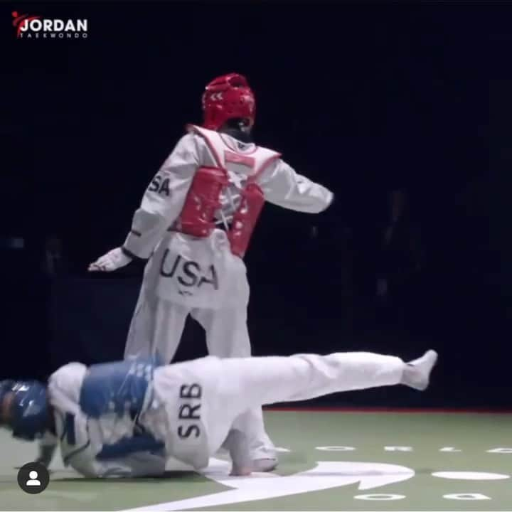 ペイジ・マクファーソンのインスタグラム：「Weekly reminder and motivation: This time last year... time flies! I cannot wait to be back in the ring! 😩😤 #taekwondo #kickoftheweek ps thank you Jordan TaeKwonDo for sharing! #kicking #martialarts #fighter #athlete」