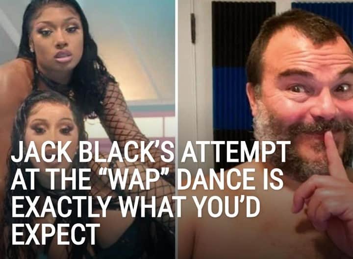 Alternative Pressさんのインスタグラム写真 - (Alternative PressInstagram)「WATCH: @JackBlack’s attempt at the viral “WAP” dance challenge went down exactly as you probably expected it to⁠ LINK IN BIO⁠ .⁠ .⁠ .⁠ #jackblack #wap #jackblackwap #altpress #alternativepress」11月17日 4時31分 - altpress