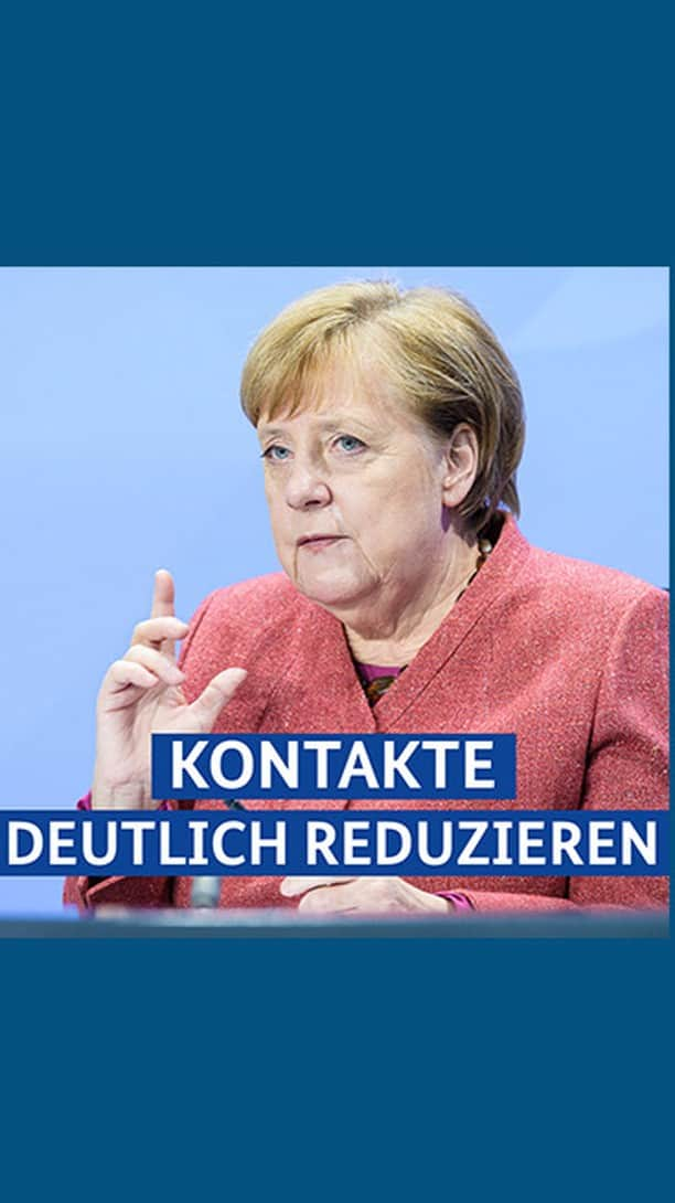 アンゲラ・メルケルのインスタグラム：「Noch gibt es keine Trendumkehr, aber wir konnten die Dynamik der Neuinfektionen durchbrechen – so die Zwischenbilanz von Kanzlerin Merkel nach den heutigen Bund-Länder-Beratungen. Weiterhin gilt: Jeder Kontakt, der nicht stattfindet, ist gut!  #kanzlerin #bundeskanzlerin #merkel #corona #covid_19 #politik」