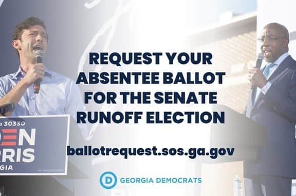 アンバー・タンブリンさんのインスタグラム写真 - (アンバー・タンブリンInstagram)「GEORGIA! Have you requested your absentee ballot for the upcoming runoffs? If you’re registered to vote, do it today!」11月17日 5時51分 - amberrosetamblyn