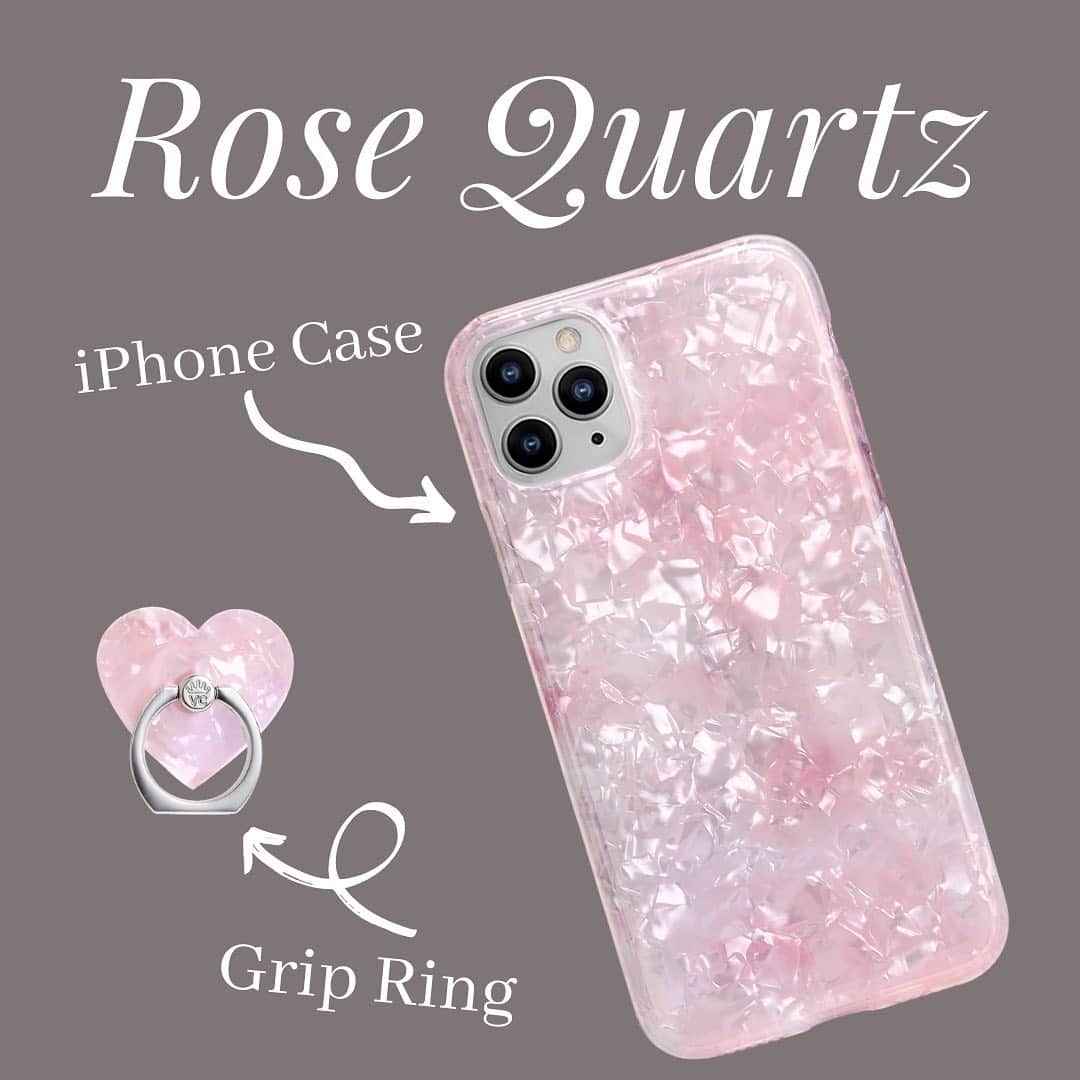 VELVETCAVIARさんのインスタグラム写真 - (VELVETCAVIARInstagram)「Cozy up to our Rose Quartz case! This warm pink case with reflective details is sure to warm any heart! 💖 #velvetcaviar」11月17日 6時00分 - velvetcaviar