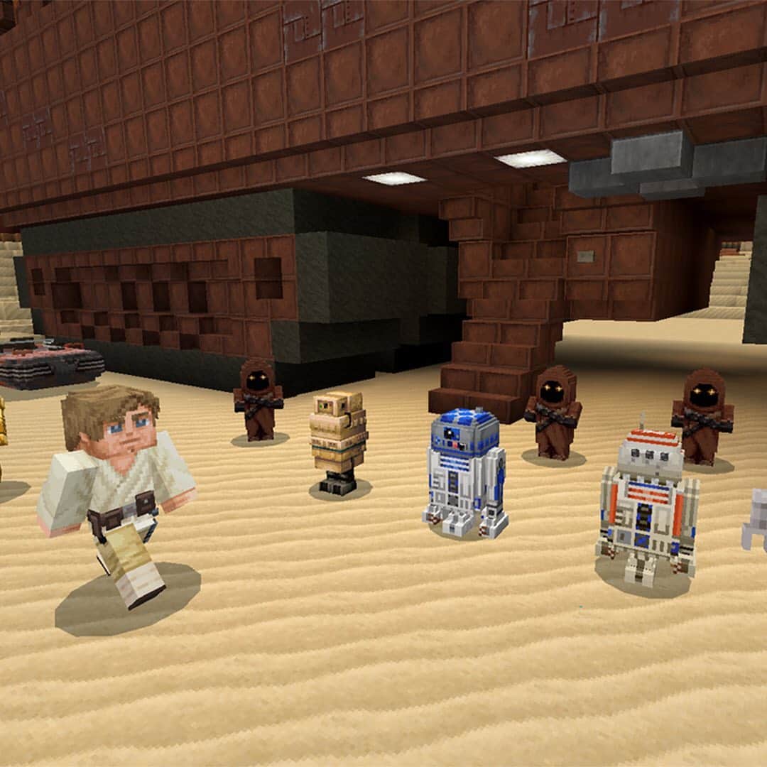 HYPEBEASTさんのインスタグラム写真 - (HYPEBEASTInstagram)「@hypebeastgaming: @minecraft is getting a @starwars and 'The Mandalorian' DLC pack featuring 36 skins to choose from while you pilot an X-Wing or the Razor Crest. The new DLC content will span across four of Star Wars‘ most beloved titles: 'A New Hope,' 'The Empire Strikes Back,' 'Return of the Jedi,' and the current massive hit 'The Mandalorian.' Through hyperspace travel, you’ll get to visit and explore 12 different planet dioramas from the franchise, such as Tatooine, Endor, Hoth, and more while encountering some of your favorite characters like R2-D2, Baby Yoda, Luke Skywalker, and more. The DLC is available now.⁠⠀ Photo: Minecraft」11月17日 7時01分 - hypebeast