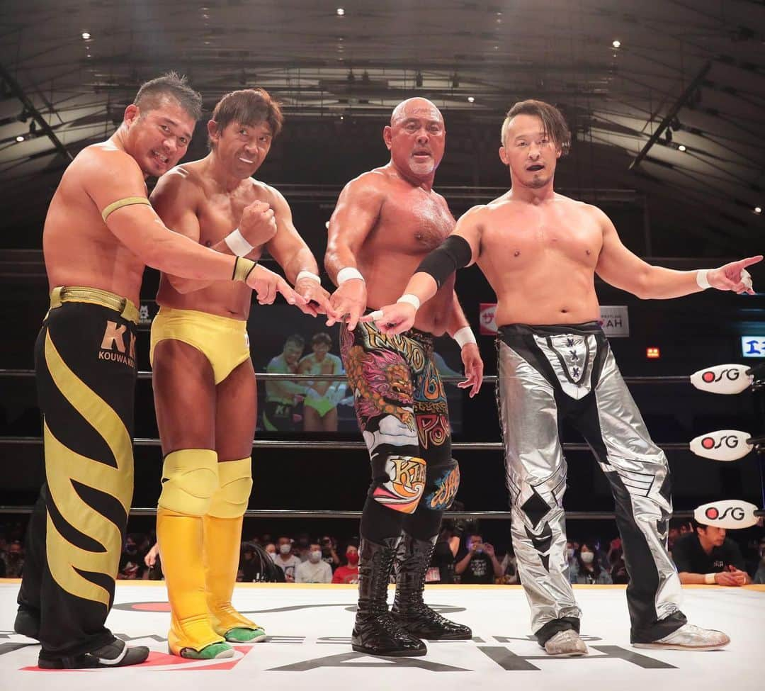 プロレスリング・ノアさんのインスタグラム写真 - (プロレスリング・ノアInstagram)「M’s alliance #MasaakiMochizuki #NaomichiMarufuji #KeijiMuto #MasakatsuFunaki  #Msalliance #noah_ghc #プロレスリングノア #プロレス #prowrestler #prowrestling #prowrestlingnoah」11月17日 17時09分 - noah_ghc