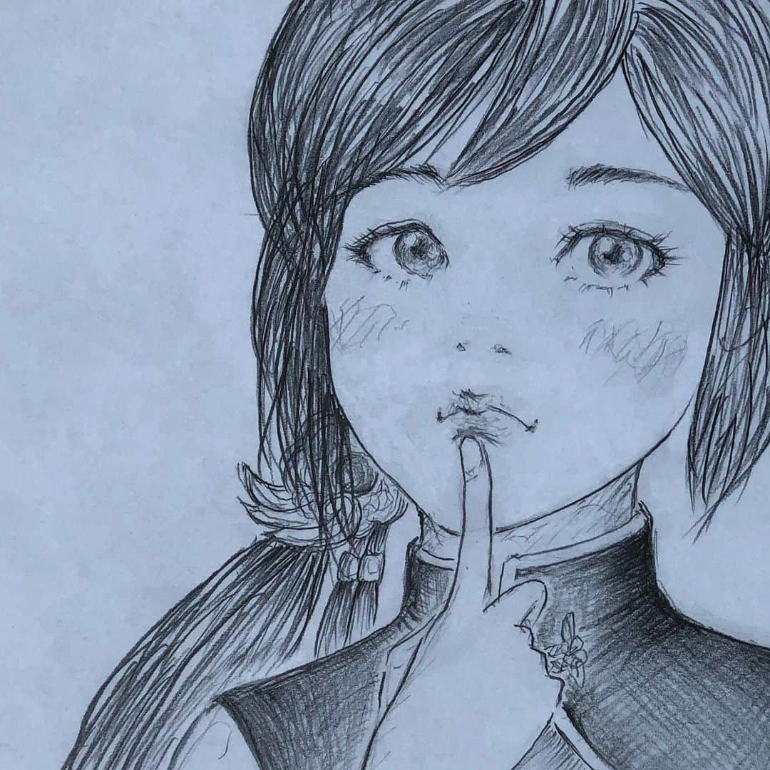 河内孝博さんのインスタグラム写真 - (河内孝博Instagram)「鉛筆画」11月17日 18時25分 - kawachi.t_340gou7dan