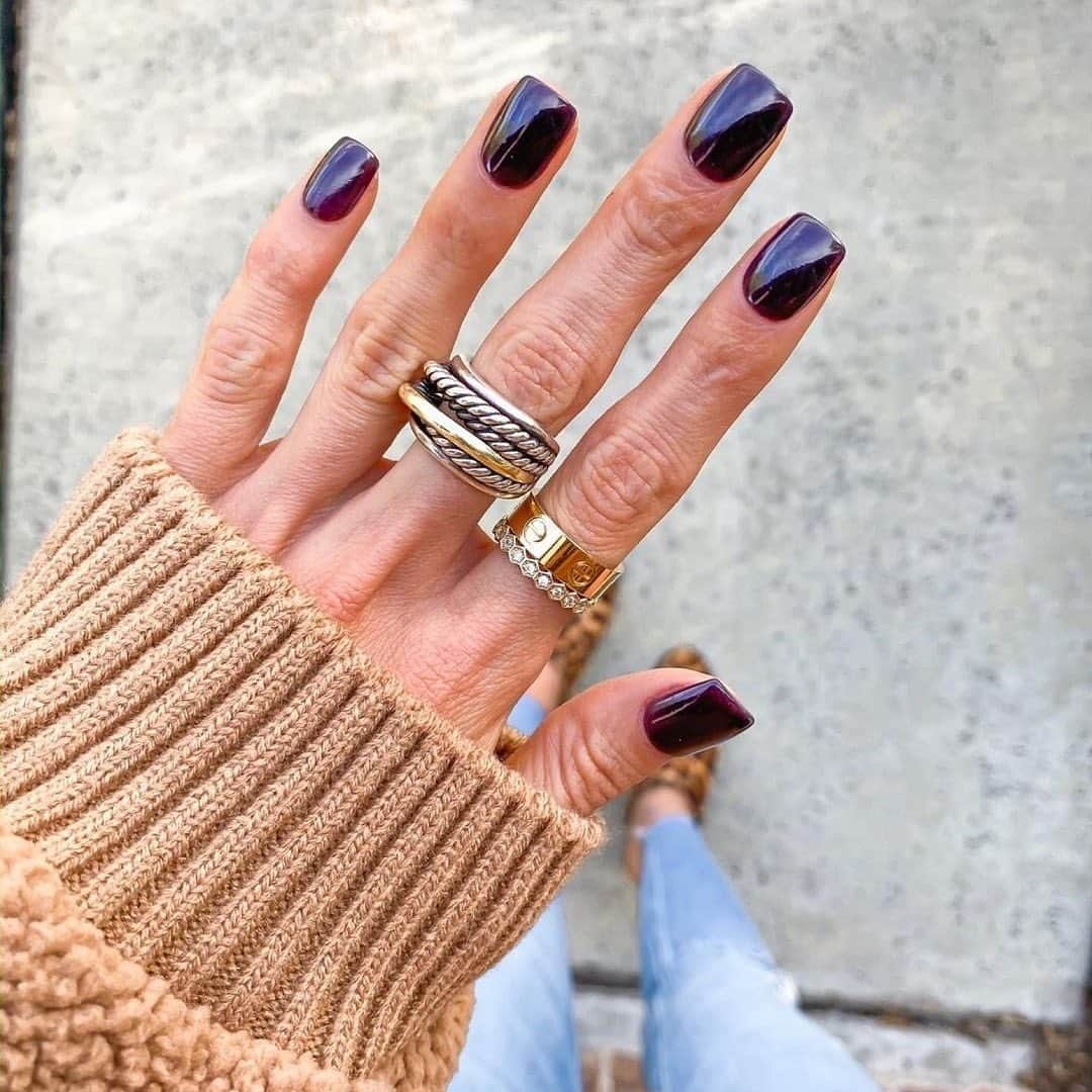 OPIさんのインスタグラム写真 - (OPIInstagram)「Ask for #OPIPowderPerfection at your next mani appointment for beautiful and strong nails that hold up to your lifestyle.  Shade: #LincolnParkAfterDark  By: @alexis.belbel  #OPIcons #OPIObsessed #ColorIsTheAnswer #NOTD #NailSwag #NailsOfInstagram #NailsOnFleek #NailPolish #Nails #OPI #dipnails #Dippingpowdernails」11月17日 10時15分 - opi