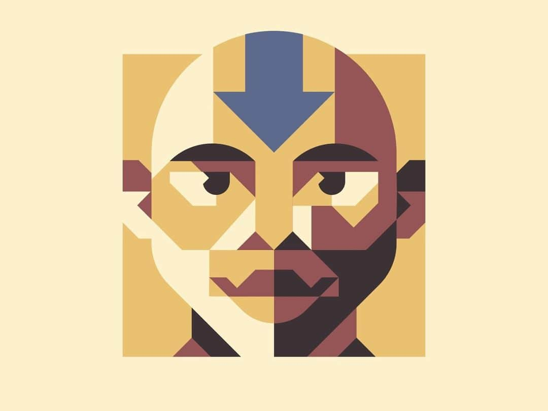 Dribbbleさんのインスタグラム写真 - (DribbbleInstagram)「AANG by Visual Jams ⠀ ⠀ #dribbble #design #AvatarTheLastAirbender #illustration #characterdesign #aang」11月17日 10時27分 - dribbble