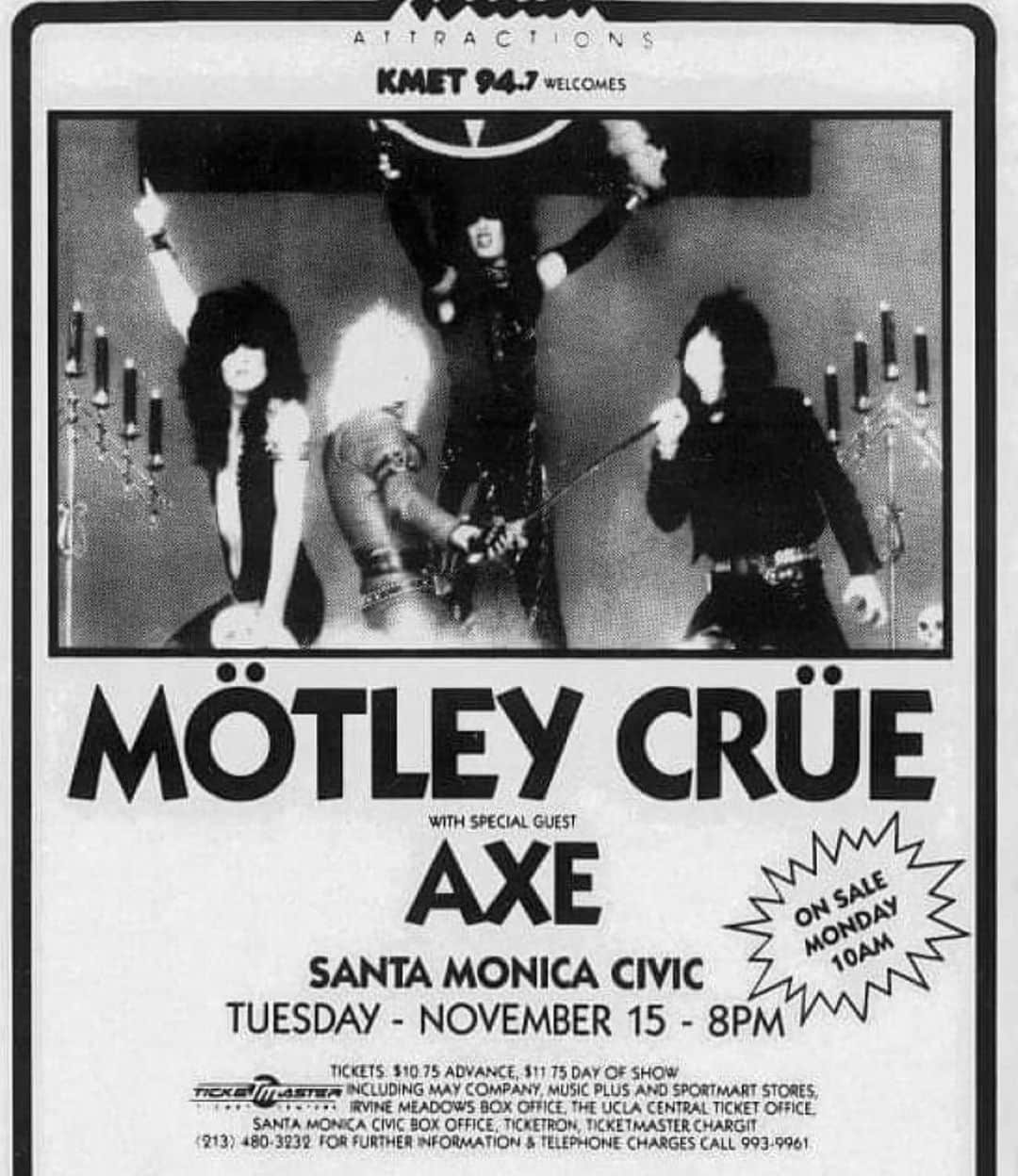 ニッキー・シックスさんのインスタグラム写真 - (ニッキー・シックスInstagram)「🤘🏽🤘🏽🤘🏽🤘🏽🤘🏽🤘🏽🤘🏽🤘🏽🤘🏽🤘🏽 Repost from @motleycrue • 1983! 🔥  #mötleycrüe」11月17日 10時34分 - nikkisixxpixx