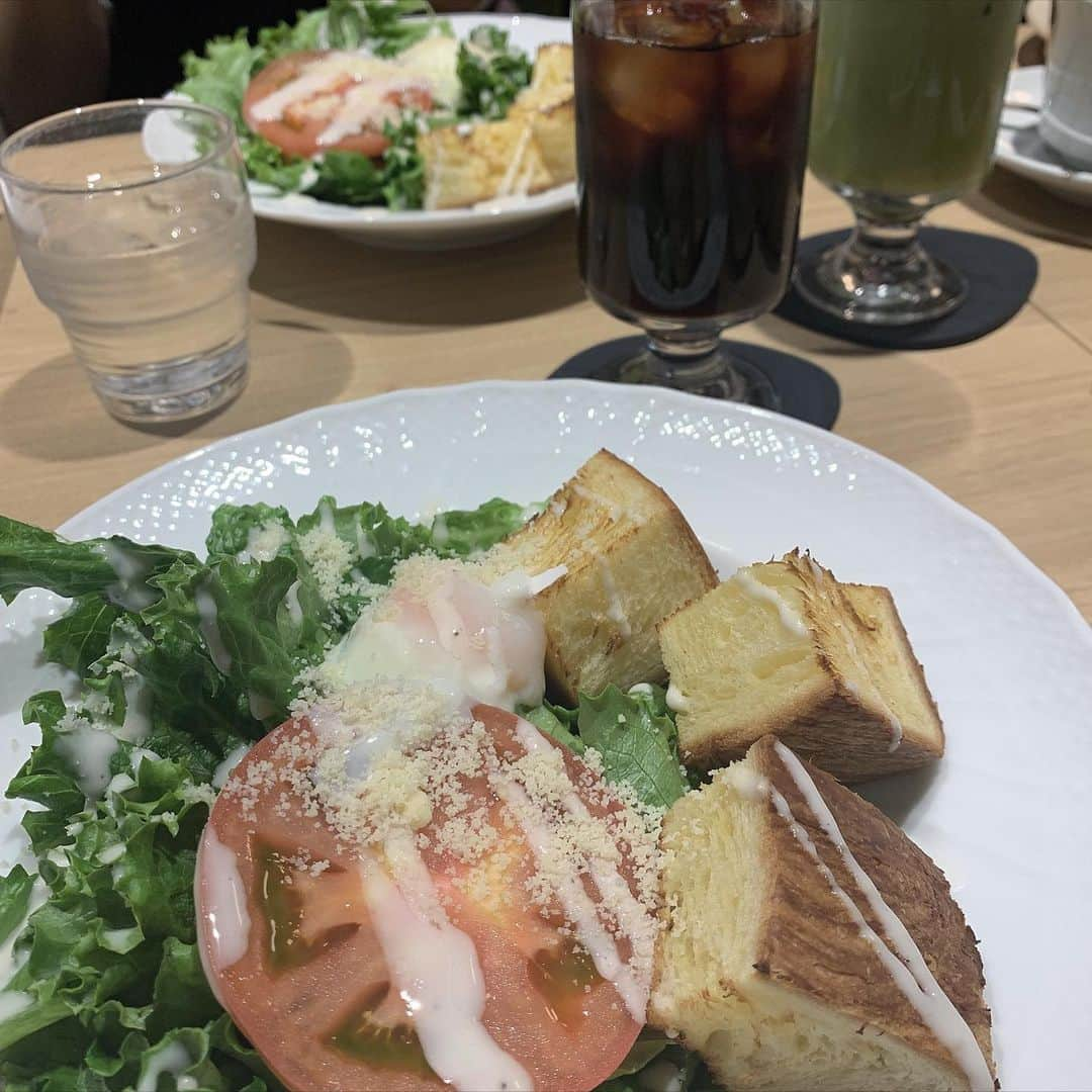 枡川茉衣さんのインスタグラム写真 - (枡川茉衣Instagram)「໒꒱· ﾟ﻿ モーニング食べました☺️﻿ ﻿ #ルノアール」11月17日 11時08分 - masukawa1113