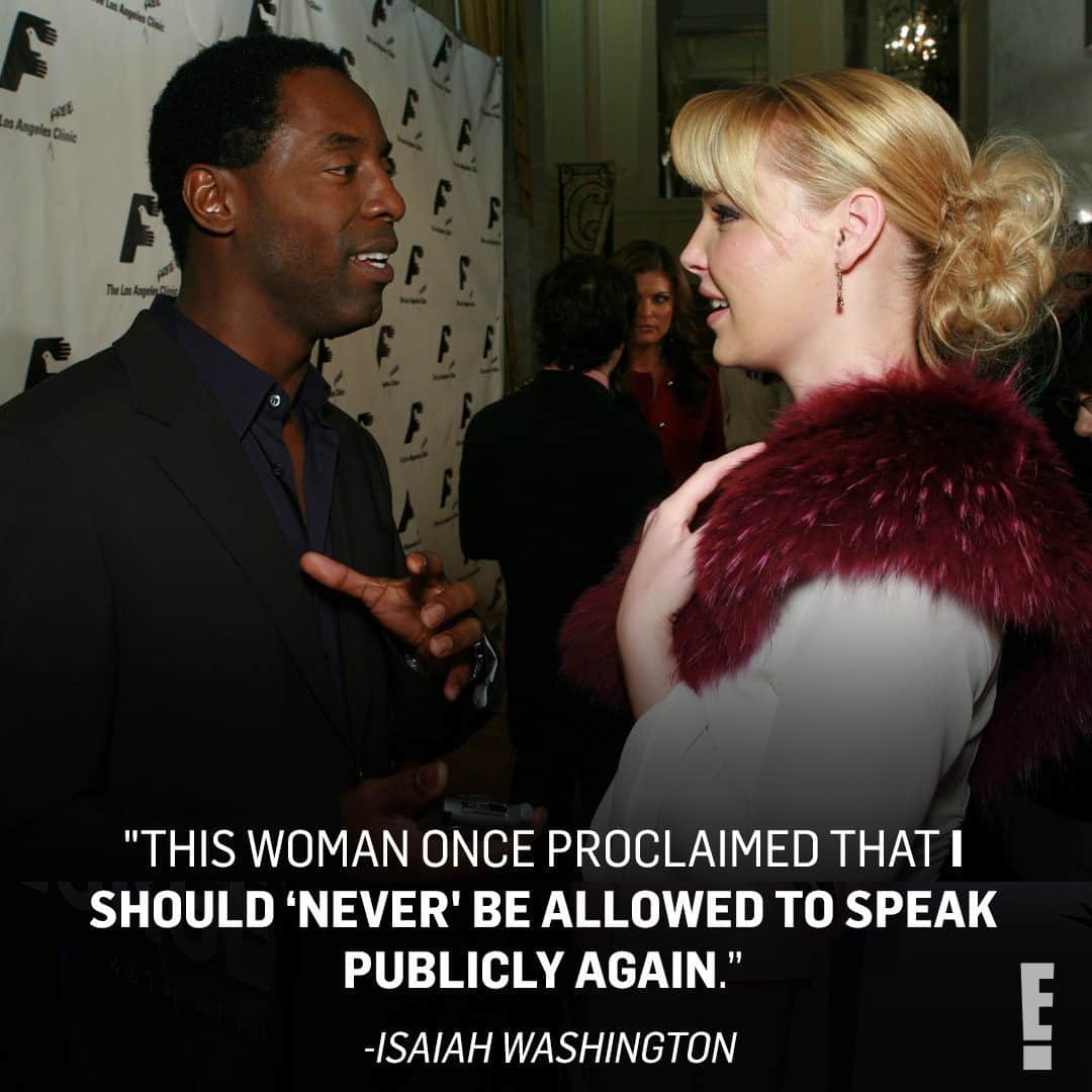 E! Onlineさんのインスタグラム写真 - (E! OnlineInstagram)「Over a decade after their feud, #GreysAnatomy alum Isaiah Washington is reigniting drama with Katherine Heigl. Link in bio for a source’s response to the entire situation. (📷: Shutterstock)」11月17日 13時00分 - enews