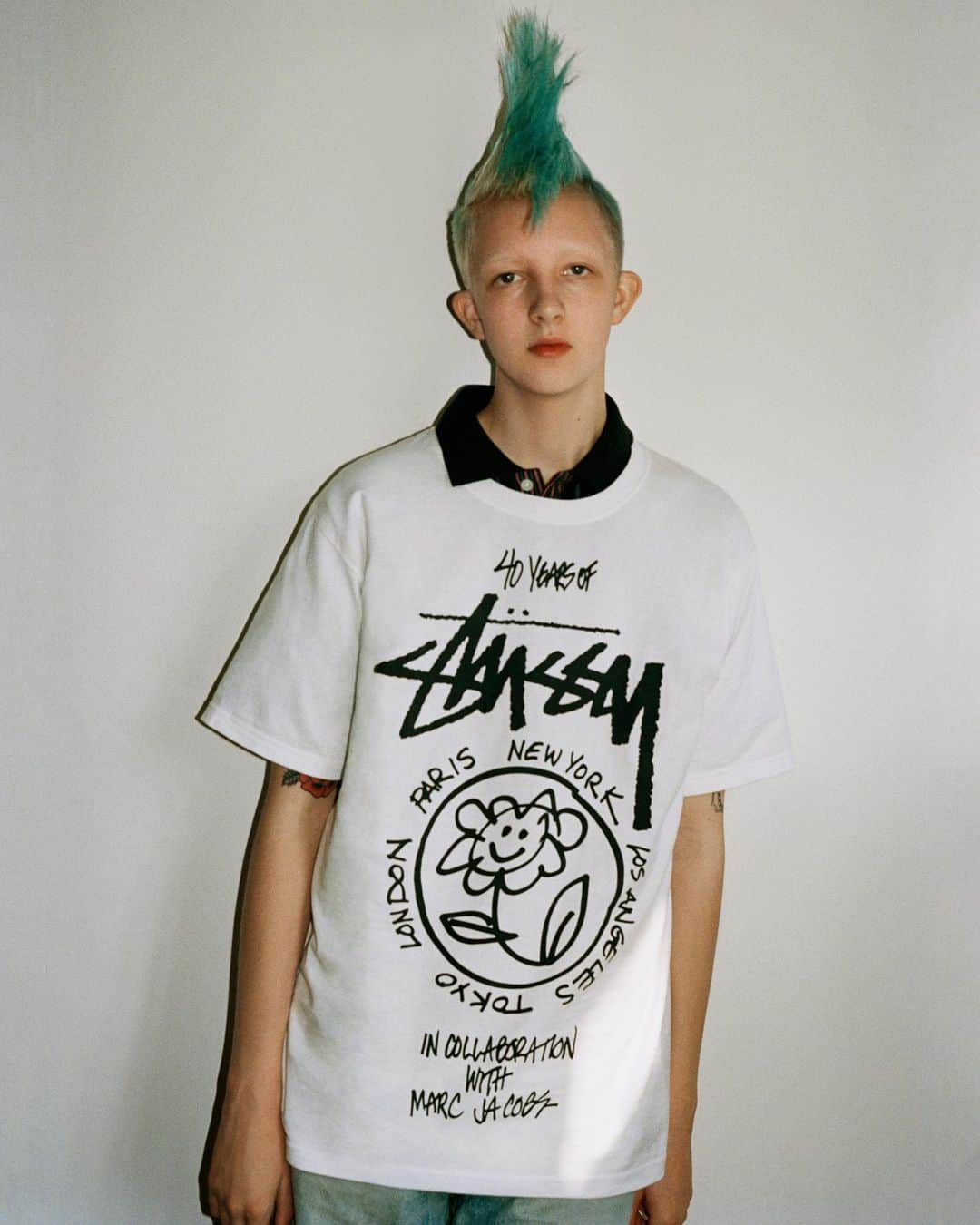 HYPEBEASTさんのインスタグラム写真 - (HYPEBEASTInstagram)「@hypebeaststyle: @stussy continues to celebrate its 40th-anniversary by enlisting a group of iconic designers to create on their own World Tour T-shirts. Featuring takes from @rickowensonline, @virgilabloh, @martine_rose, @takahiromiyashitathesoloist and @themarcjacobs, each designer brings a different perspective, sensibility, and intention that is juxtaposed with time tested Stüssy design language. Look for the collection to be available in Chapter Stores, @doverstreetmarketlondon and on Stüssy’s website on November 20⁠⠀ Photo: Stüssy」11月17日 13時36分 - hypebeast