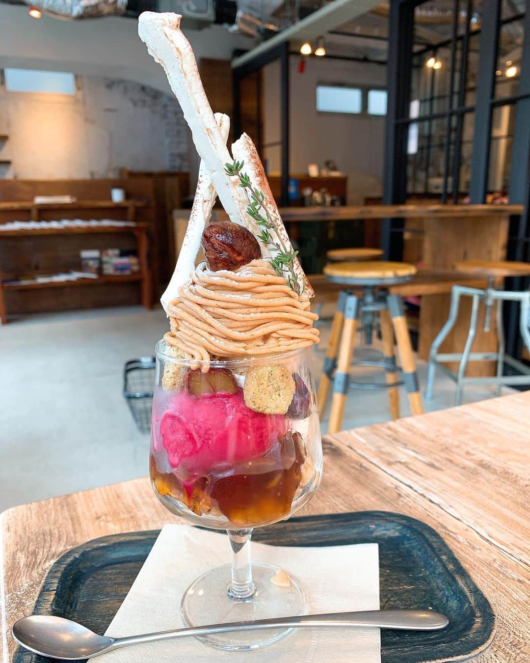 中田花奈のグルメインスタ