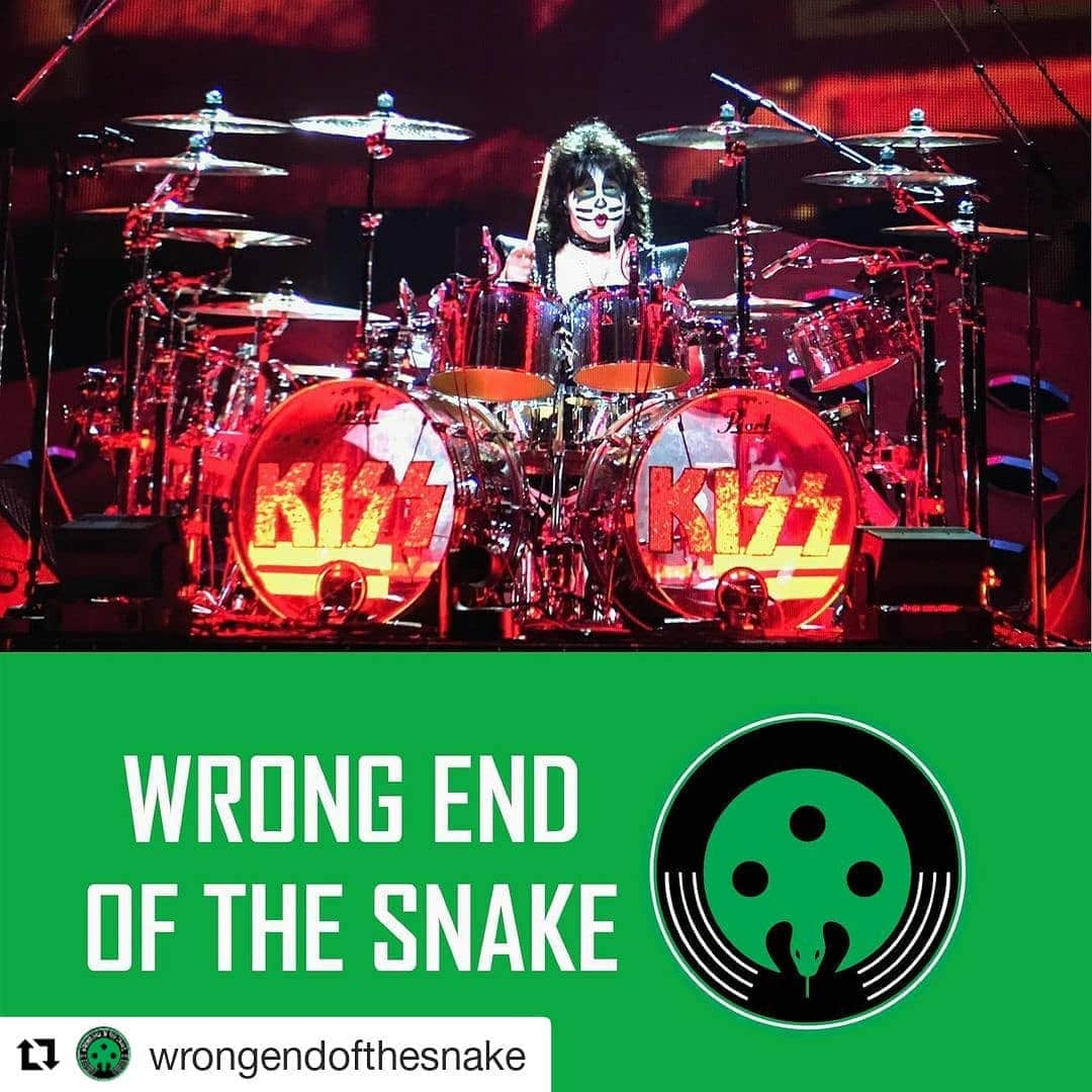 KISSさんのインスタグラム写真 - (KISSInstagram)「#Repost @wrongendofthesnake  ・・・ Today Tuesday November 17th at 2pm EDT on @wrongendofthesnake..... ERIC SINGER - Eric is the drummer of the rock band KISS, he has also played with Alice Cooper, Badlands, Glamnation, Lita Ford, Black Sabbath, Brian May of Queen and his own band ESP. Originally from Cleveland, Eric will take us through his career and life on the throne behind some of the biggest artists in the world.  The ONLY way you can be part of the action, and ask LIVE questions, is to sign up to be on the Zoom call, OR go to youtube.com/wrongendofthesnake to subscribe and set a reminder.  https://us02web.zoom.us/webinar/register/WN_R2_ZRFobS3Og41Ax9JeQqQ」11月17日 15時54分 - kissonline