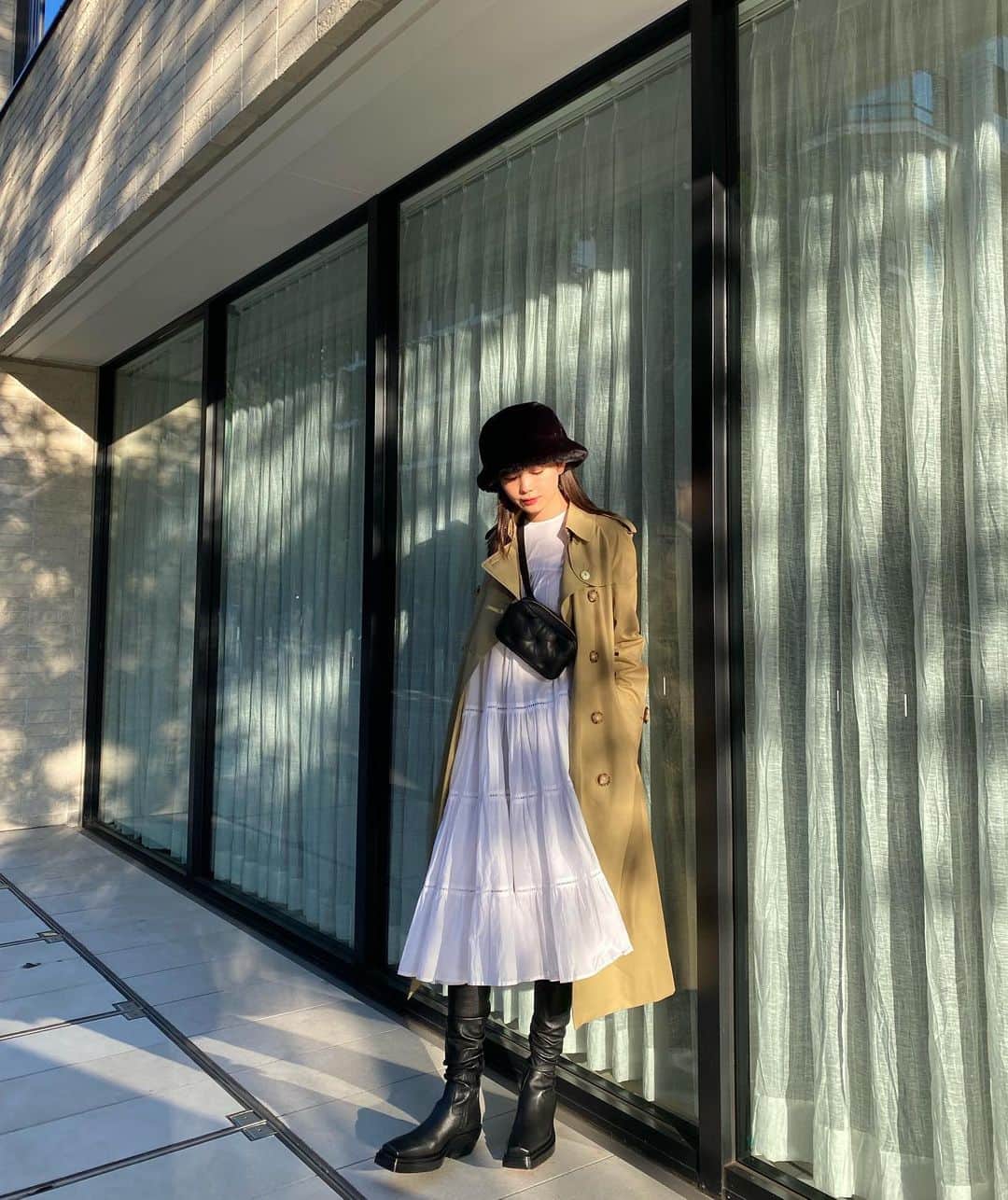 矢野未希子さんのインスタグラム写真 - (矢野未希子Instagram)「お友達とショッピング✨  今日の私服🌼」11月17日 16時35分 - mikko1104