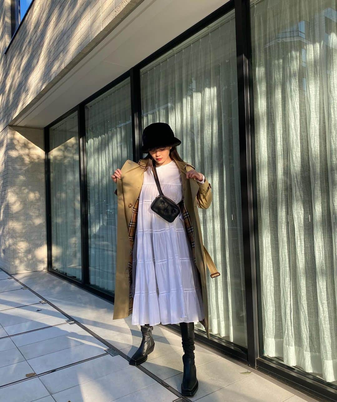 矢野未希子さんのインスタグラム写真 - (矢野未希子Instagram)「お友達とショッピング✨  今日の私服🌼」11月17日 16時35分 - mikko1104