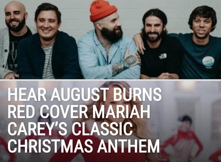 Alternative Pressさんのインスタグラム写真 - (Alternative PressInstagram)「LISTEN: @augustburnsred are spreading holiday cheer early this year with their heavy rendition of the @mariahcarey classic “All I Want For Christmas Is You” ⁠ LINK IN BIO⁠ .⁠ .⁠ .⁠ #augustburnsred #abr #mariahcarey #alliwantforchristmasisyou #altpress #alternativepress」11月18日 4時02分 - altpress