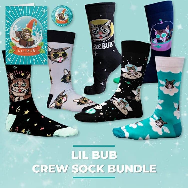 Lil BUBさんのインスタグラム写真 - (Lil BUBInstagram)「Lil BUB Holiday Gift Bundles are now shipping at the link in BUB's bio (www.lilbub.com.store). Save a bunch of $ on awesome gifts like BUB plush toys, calendars, coffee and face masks while helping special needs pets through Lil BUB’s Big FUND. Get an extra 15% off by donating a lil extra to The BUN FUND at checkout. #thegiftofbub #bestjobbub #lilbub」11月18日 2時46分 - iamlilbub