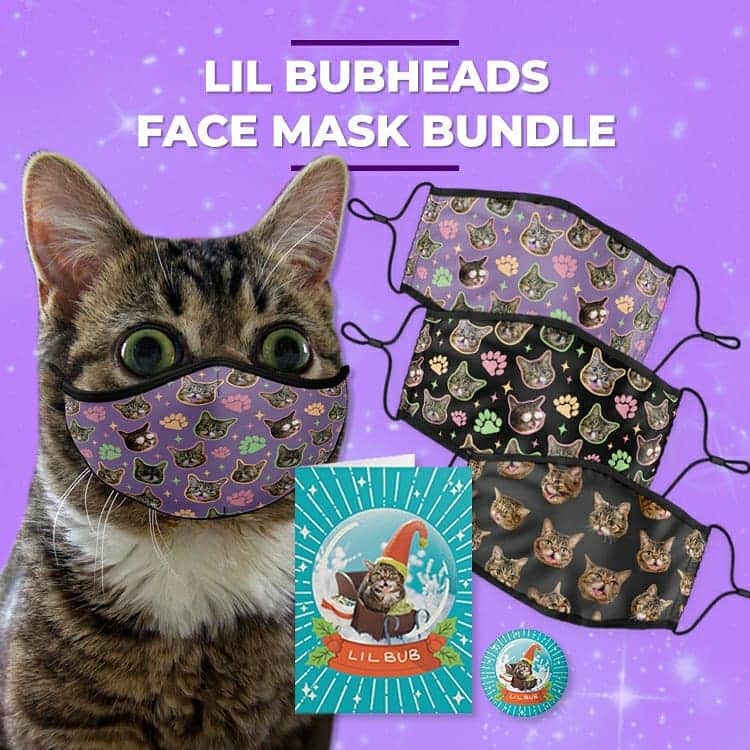 Lil BUBさんのインスタグラム写真 - (Lil BUBInstagram)「Lil BUB Holiday Gift Bundles are now shipping at the link in BUB's bio (www.lilbub.com.store). Save a bunch of $ on awesome gifts like BUB plush toys, calendars, coffee and face masks while helping special needs pets through Lil BUB’s Big FUND. Get an extra 15% off by donating a lil extra to The BUN FUND at checkout. #thegiftofbub #bestjobbub #lilbub」11月18日 2時46分 - iamlilbub