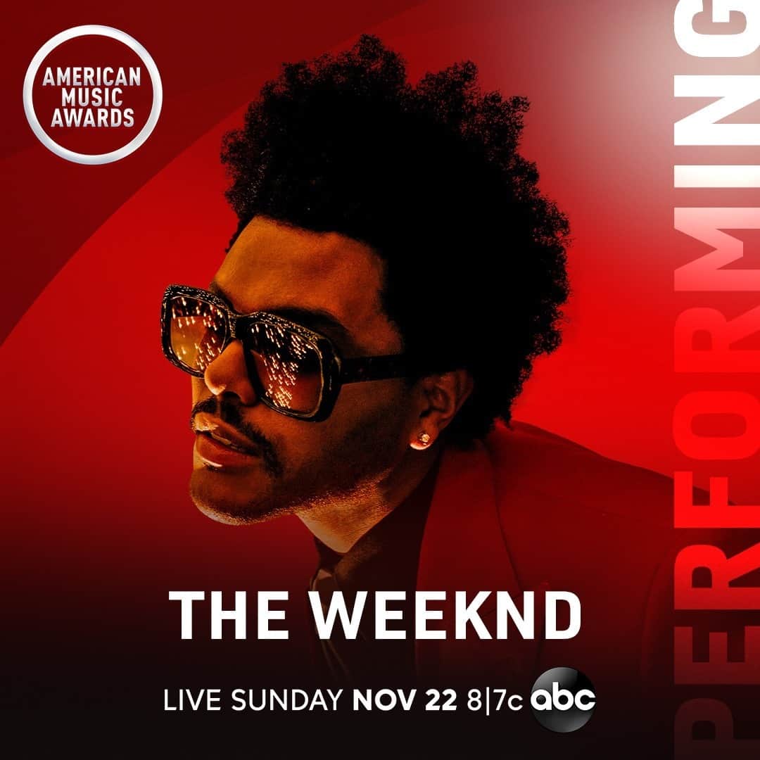 アメリカン・ブロードキャスティング・カンパニーのインスタグラム：「You’re not going to want to miss @theweeknd and @kennyg performing “In Your Eyes” at the #AMAs THIS SUNDAY at 8|7c on ABC!」