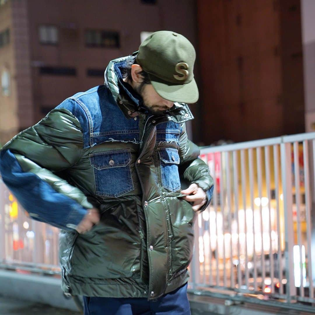 超お徳用 20AW sacai 2 Denim×Padded Blousonデニムダウン | www.cc