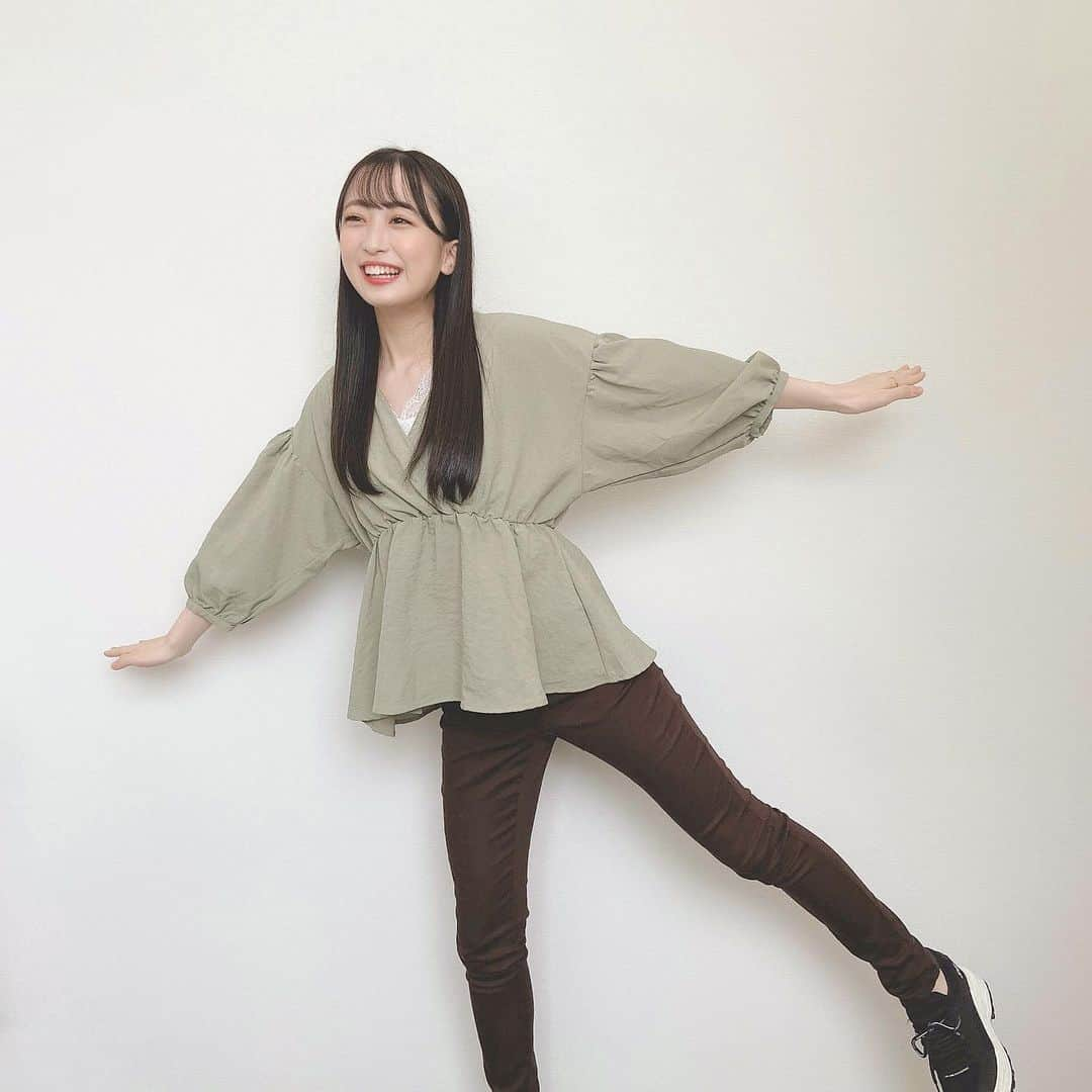 渡部愛加里さんのインスタグラム写真 - (渡部愛加里Instagram)「わぁーー🕊  #ootd #153cmコーデ #パンツコーデ」11月17日 19時44分 - akarin_1018