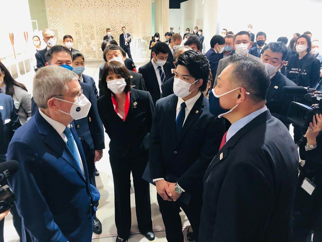 大野将平さんのインスタグラム写真 - (大野将平Instagram)「IOCのバッハ会長に激励していただきました。」11月17日 20時04分 - ono0203