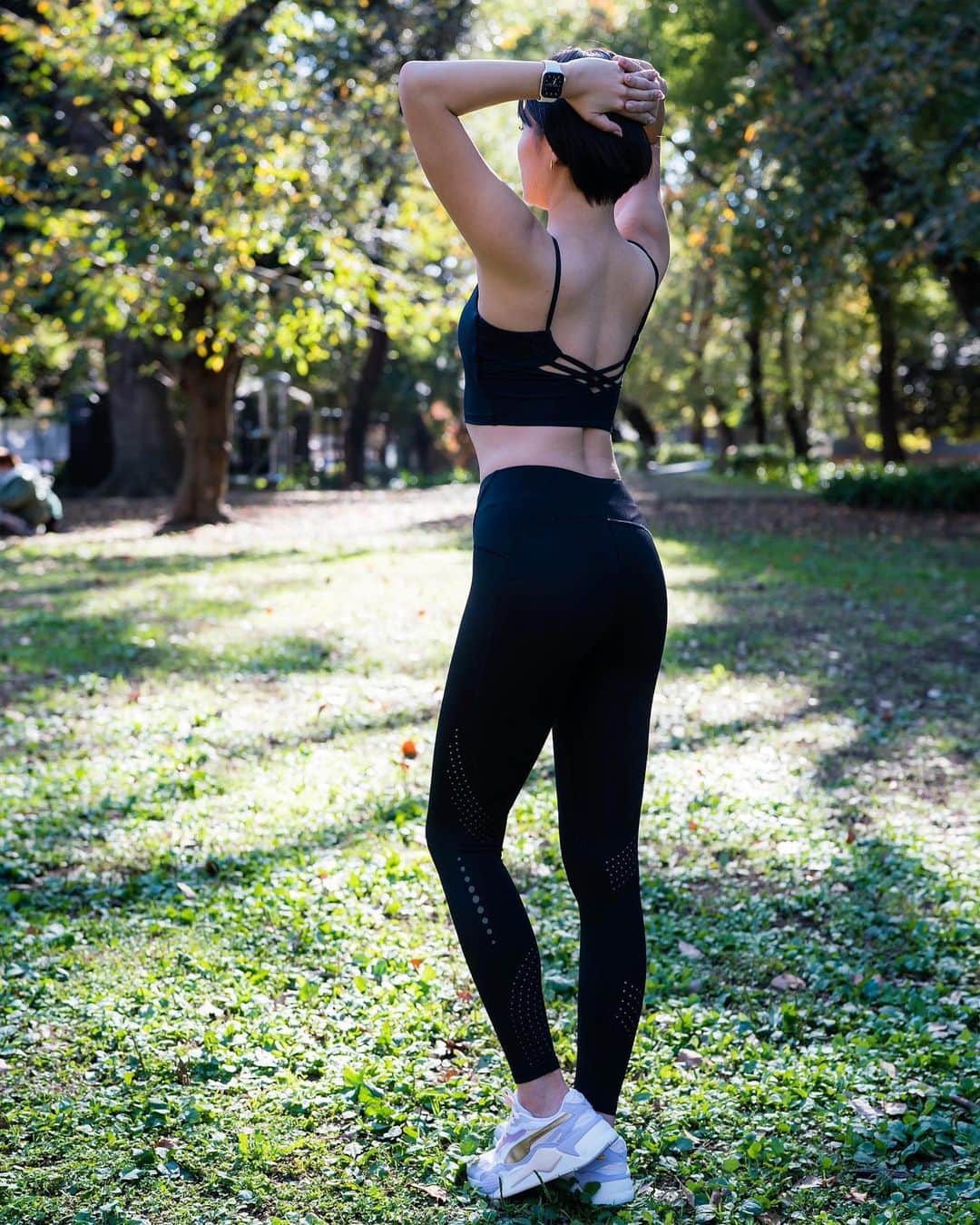 ほなみのインスタグラム：「. 🌿 食事×運動×睡眠 このバランスが一番大切♡ 少し調子悪いな〜ってときは 何か足りてないかなって見直します☺︎ . 21時就寝幸せ✌️♡ おやすみなさい😴 明日も元気に起きようね☺︎ . 来月は撮影の為に焼こうかな〜🌞 . photo @key_camera  .」
