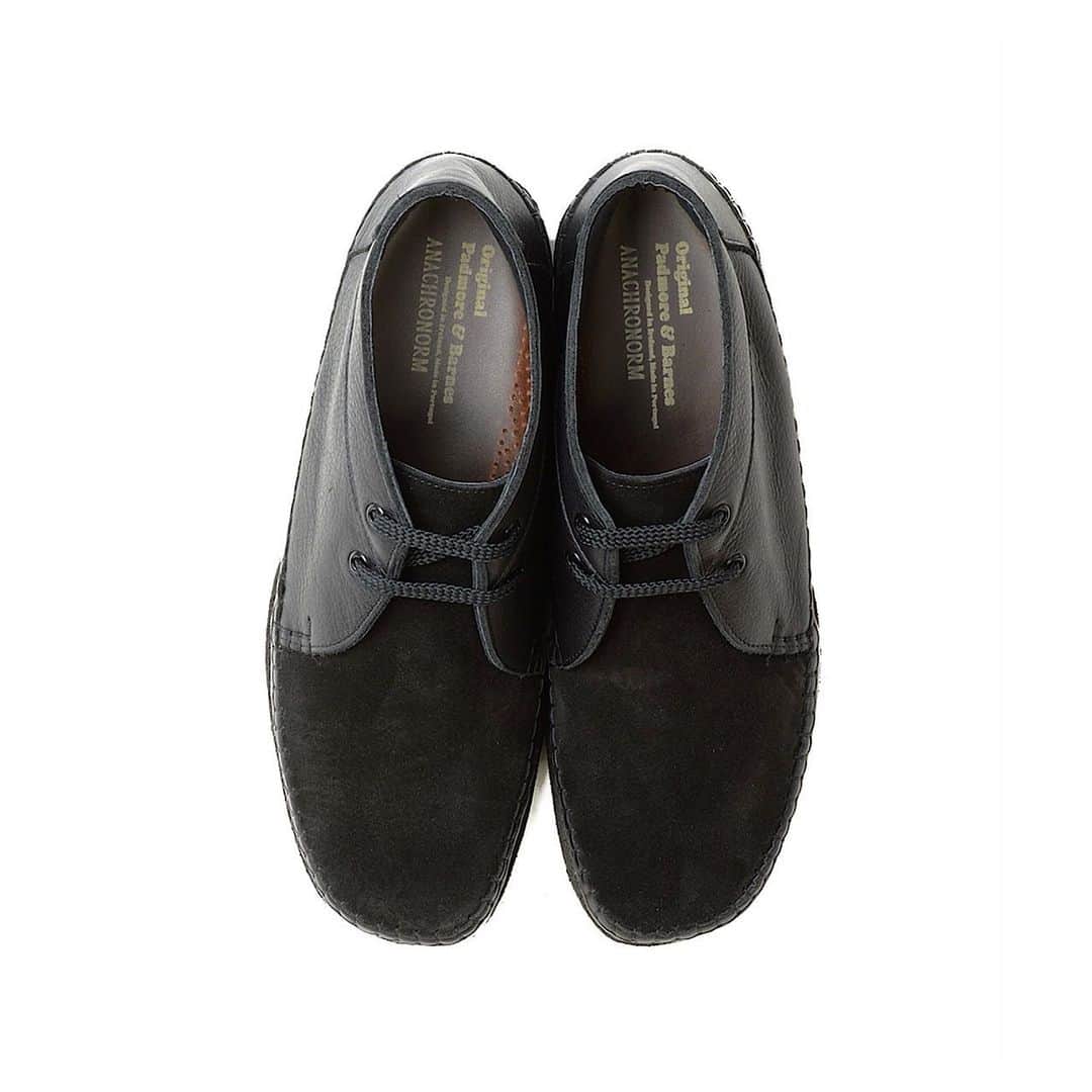 のインスタグラム：「. . . . 【Released in November】 . . . ANPD-01 Willow Mid PADMORE AN別注-P700 BLACK . . . Padmore & Barnes × ANACHRONORM . . . @anachronorm262 . . . #anachronorm #contextgallery #nakameguro #balanceokayama #okayama」