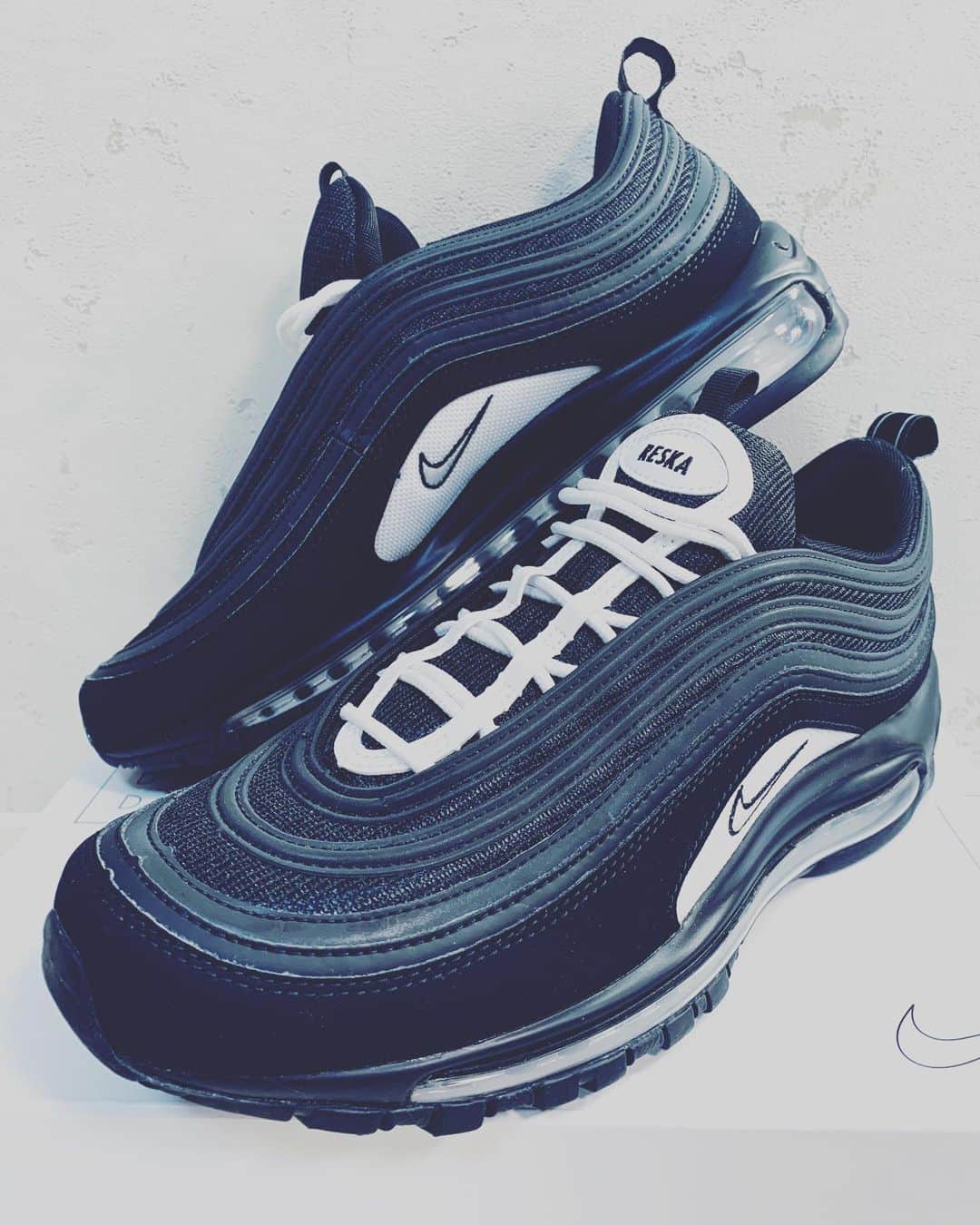 友永翔太のインスタグラム：「NIKE BY YOU  #NIKE#カスタムシューズ#RESKA」