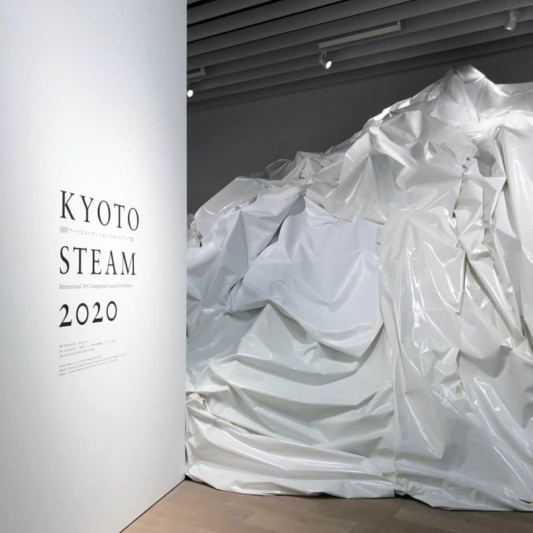 牛田英里のインスタグラム：「KYOTO STEAM 2020 #kyoto #kyotosteam2020 #美術館巡り #京都美術館 #京セラ美術館」