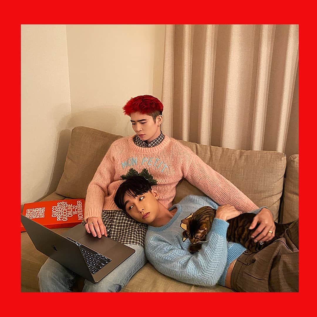 Noah（ノア）のインスタグラム：「As if Gucci was drown on a silver screen 🎥♥️  グッチの新しいコレクション、GucciFestで1日1本短編映画 『OUVERTURE of Something that Never』で発表❣️  映画の世界観とグッチらしい可愛いお洋服がすごく素敵だったのでみんなも是非見てみてくださいね😉  日本では17日朝から22日夜までです！  #TaikiNoah #GucciFest#GucciOuverture」